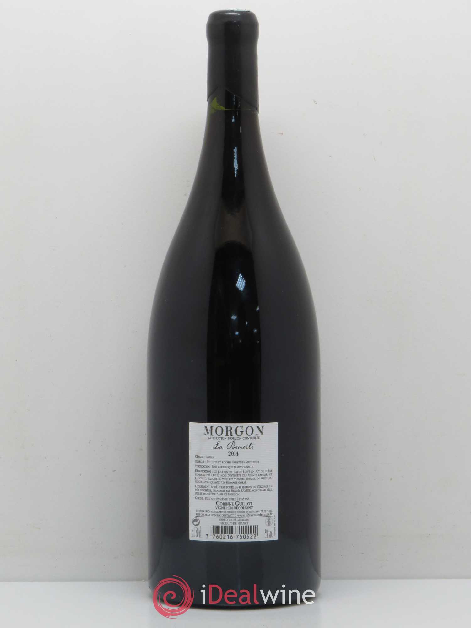 Morgon La Benoite Corinne Guillot 2014 - Posten von 1 Magnum - 1