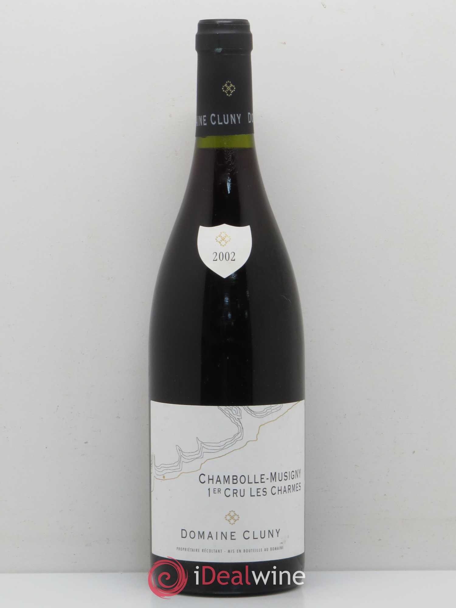 Chambolle-Musigny 1er Cru Les Charmes Domaine Cluny 2002 - Posten von 1 Flasche - 0
