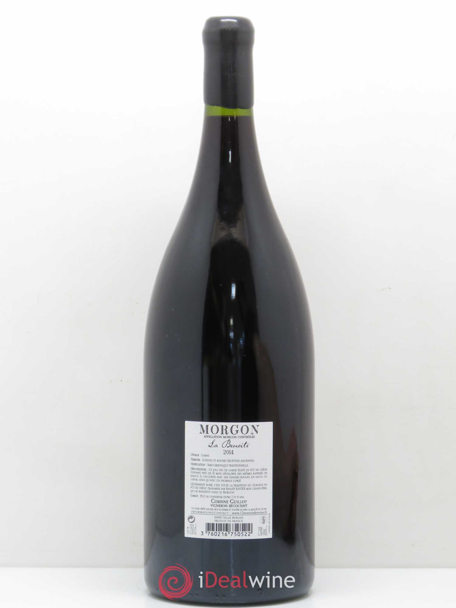 Morgon La Benoite Corinne Guillot 2014 - Posten von 1 Magnum - 1