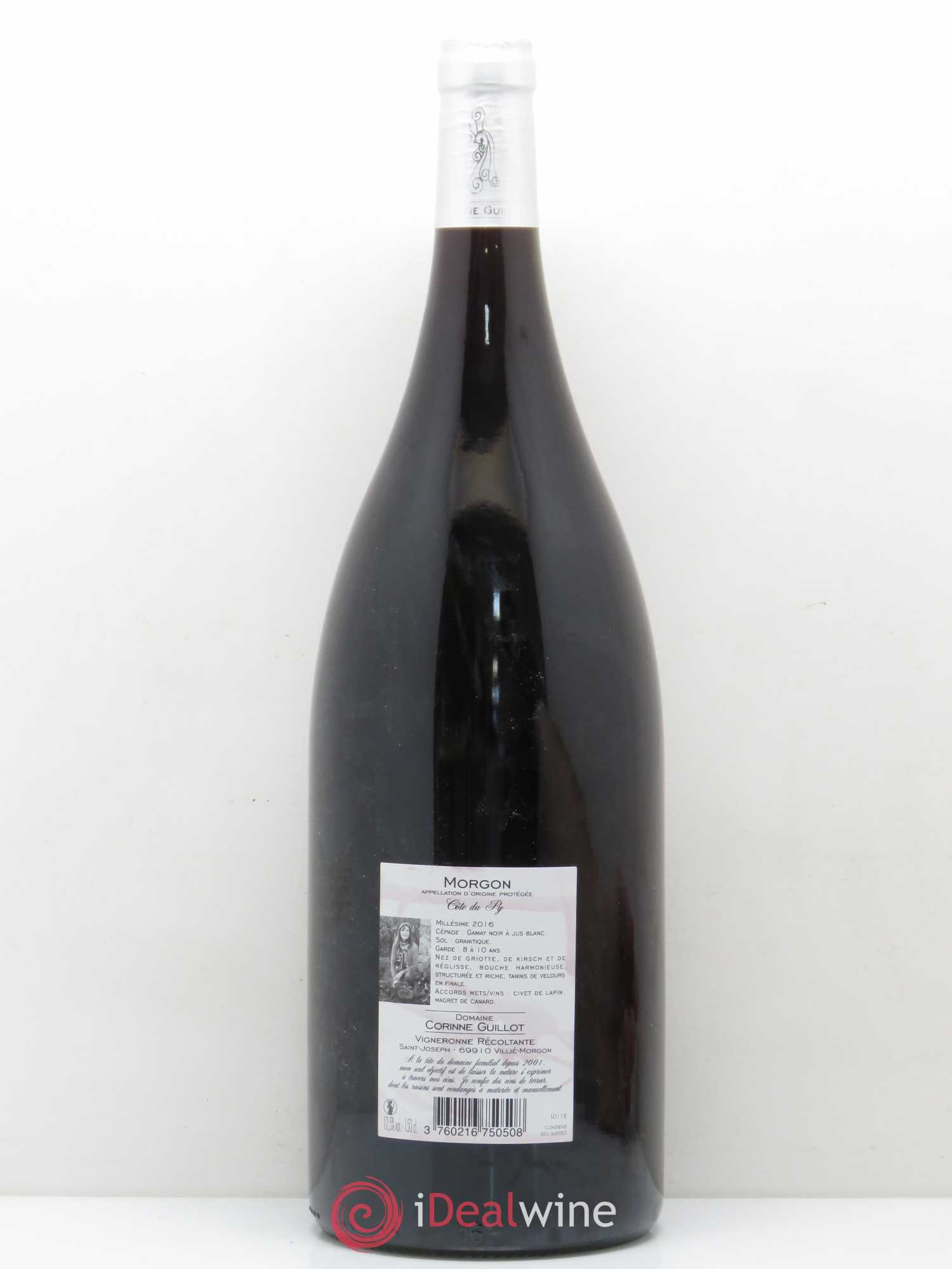 Morgon Cote du Py Corinne Guillot 2016 - Lot de 1 magnum - 1