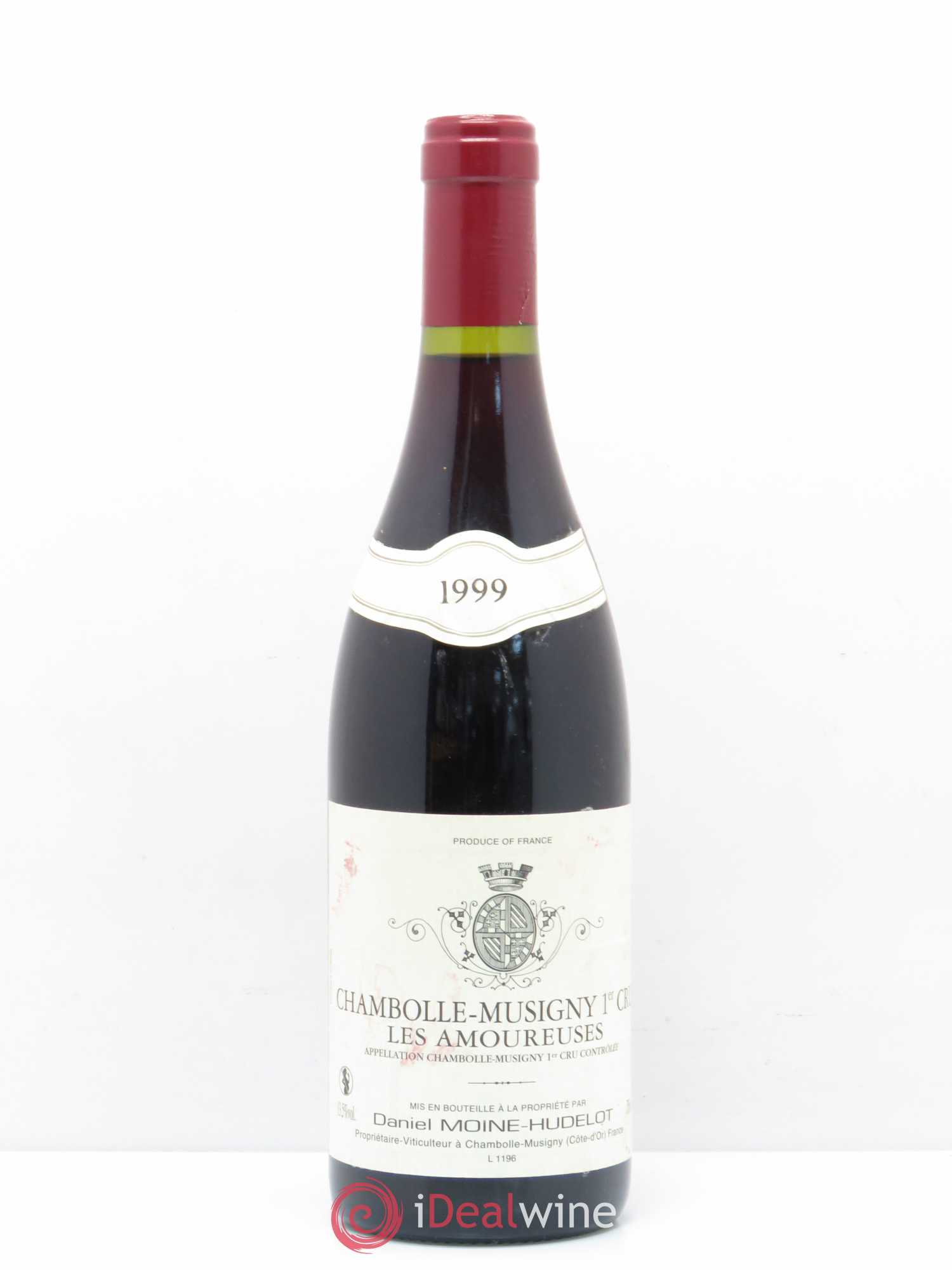 Chambolle-Musigny 1er Cru Les Amoureuses Moine-Hudelot (Domaine) 1999 - Lot de 1 bouteille - 0