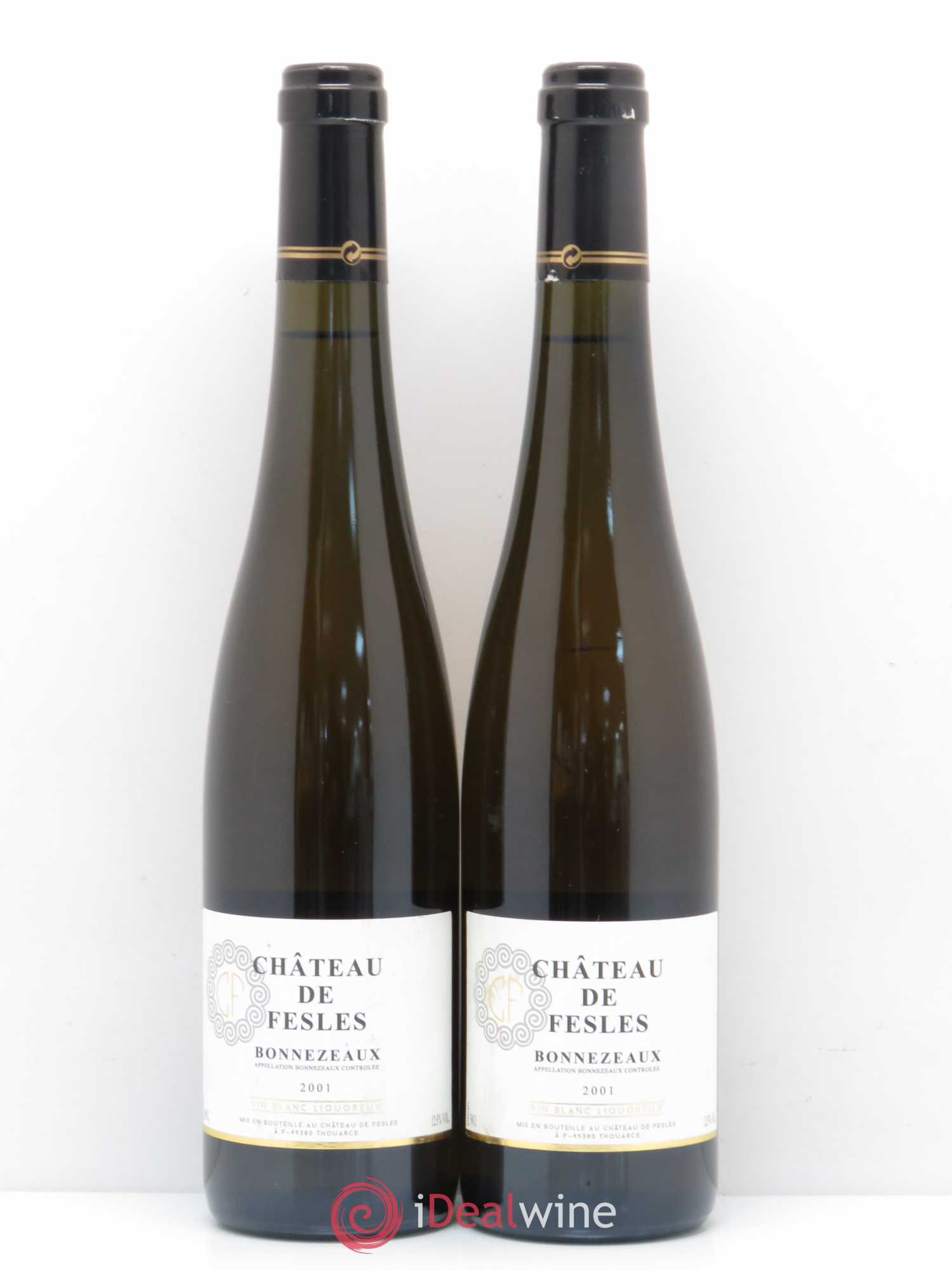 Bonnezeaux Château de Fesles 2001 - Lot de 2 bouteilles - 0