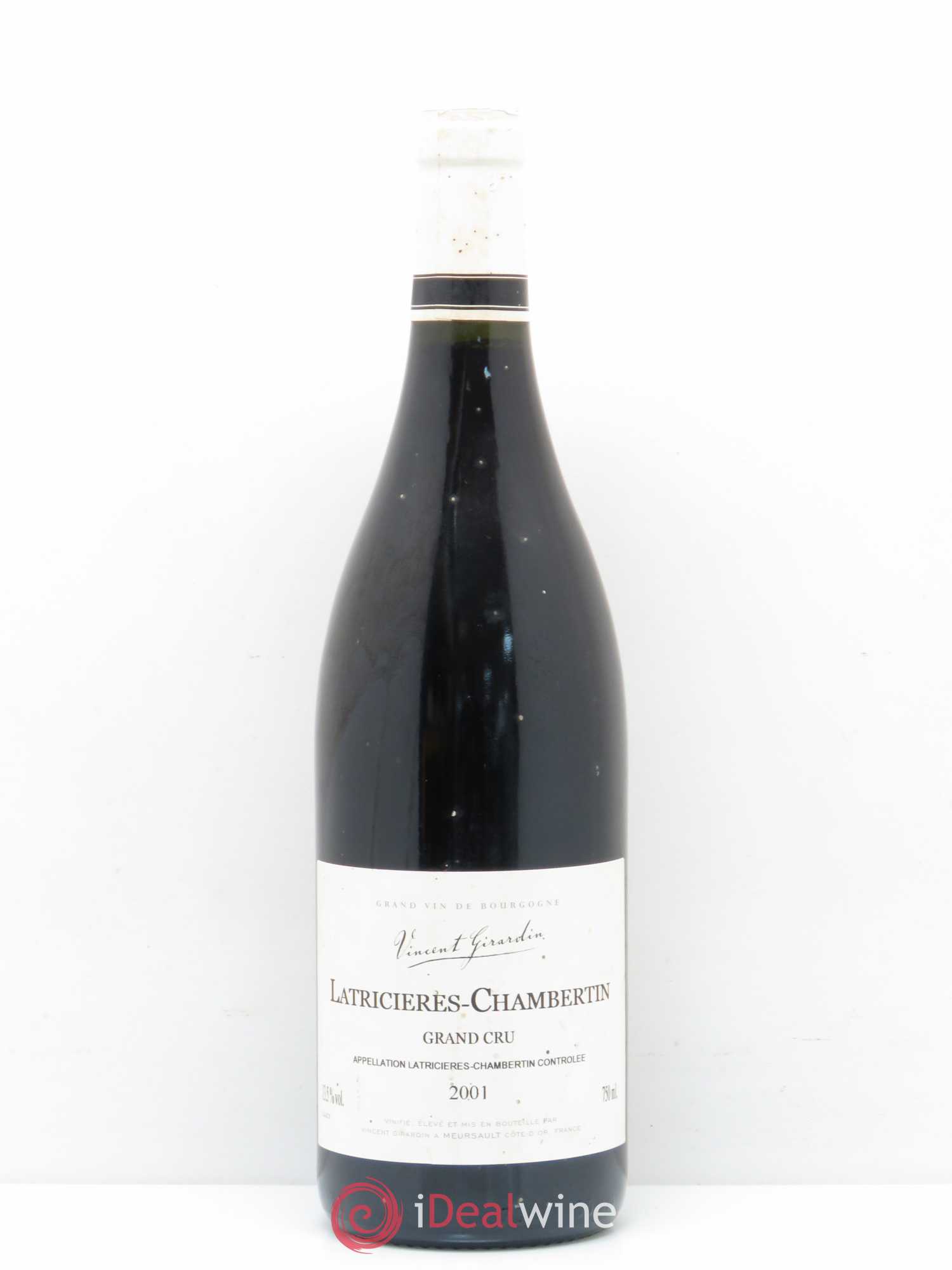 Latricières-Chambertin Grand Cru Domaine Vincent Girardin 2001 - Lotto di 1 bottiglia - 0