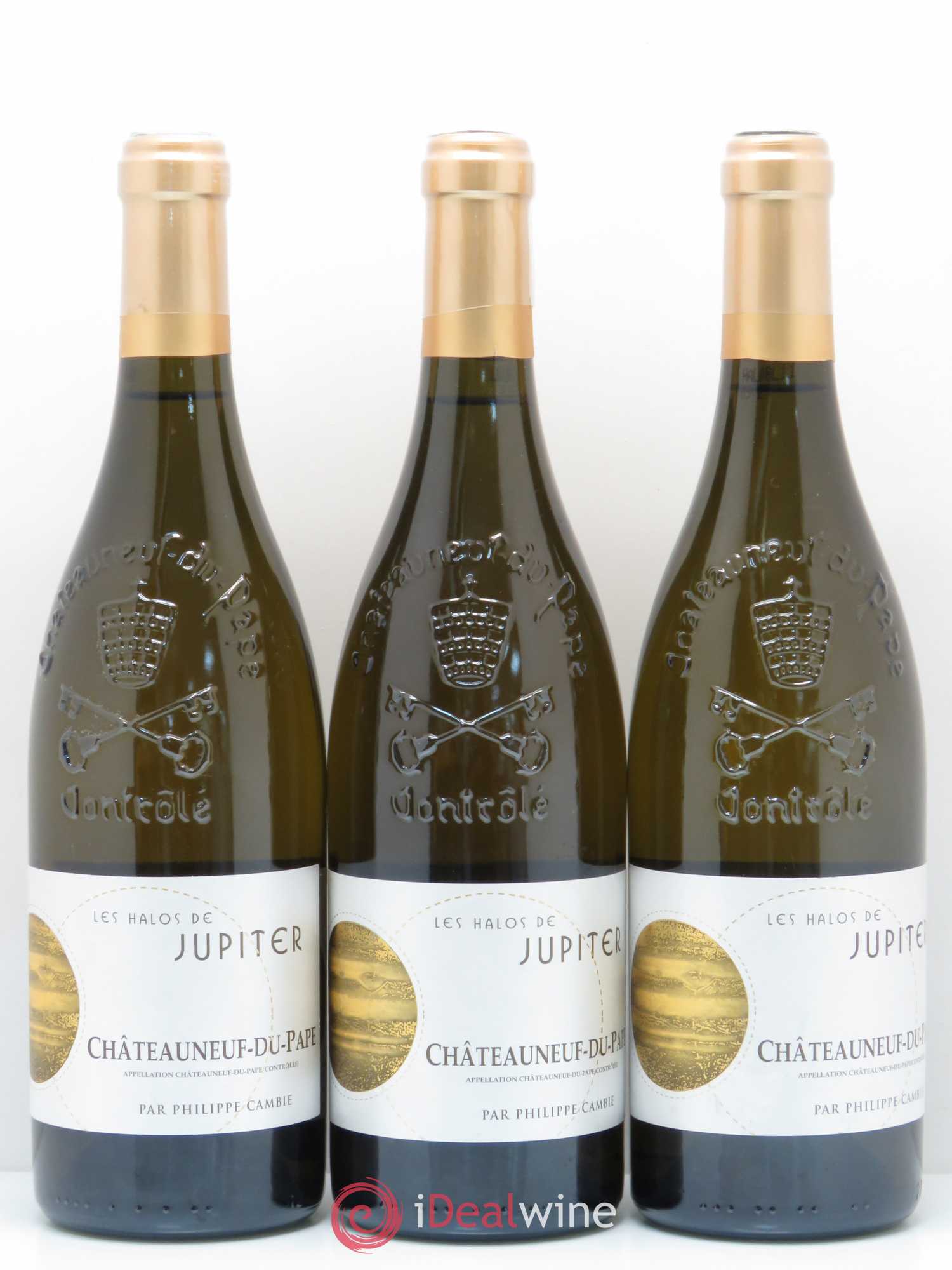 Châteauneuf-du-Pape Les Halots de Jupiter Domaine Philippe Cambié 2011 - Posten von 3 Flaschen - 0
