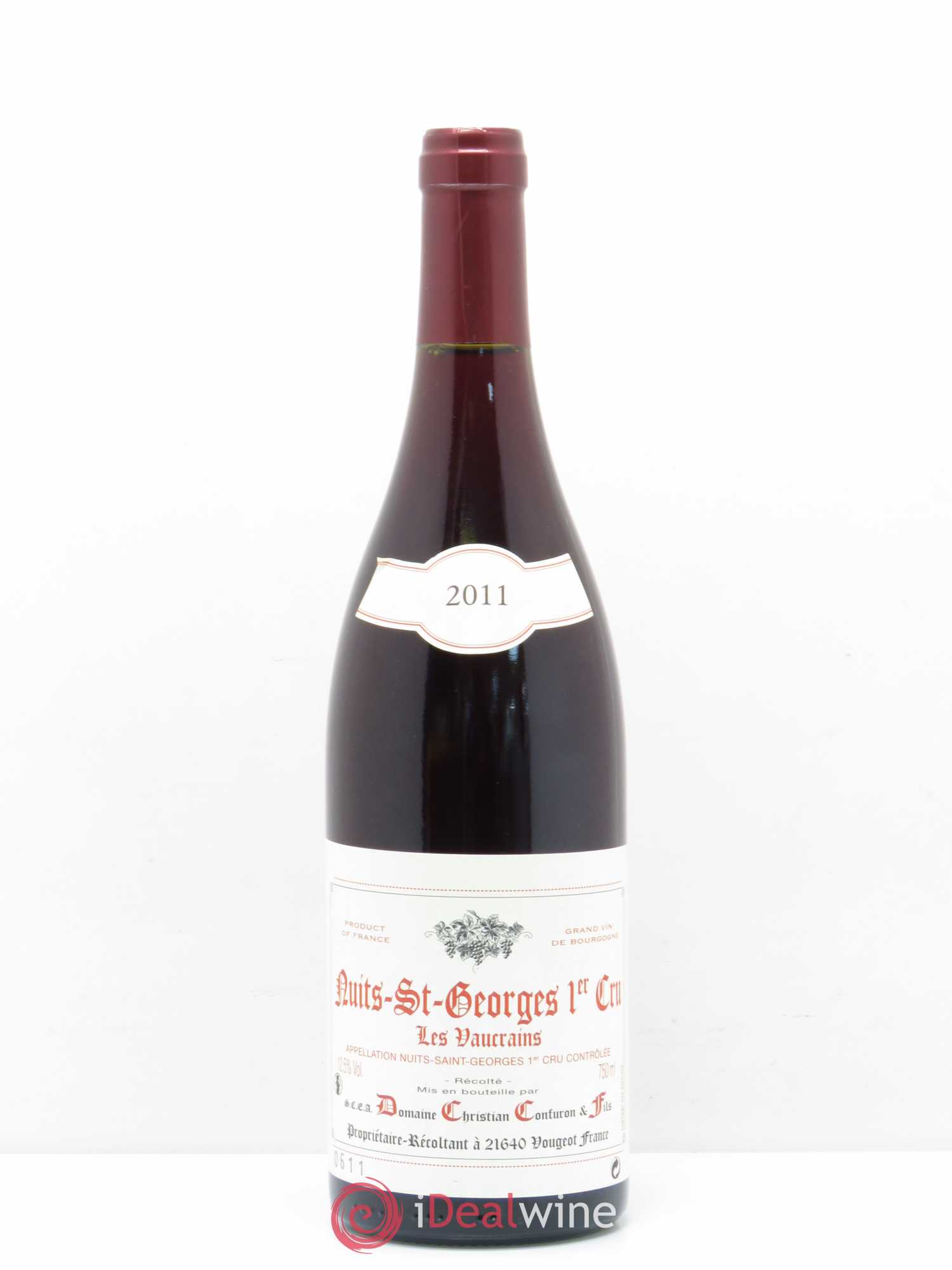 Nuits-Saint-Georges 1er Cru Les Vaucrains Domaine Christian Confuron 2011 - Posten von 1 Flasche - 0