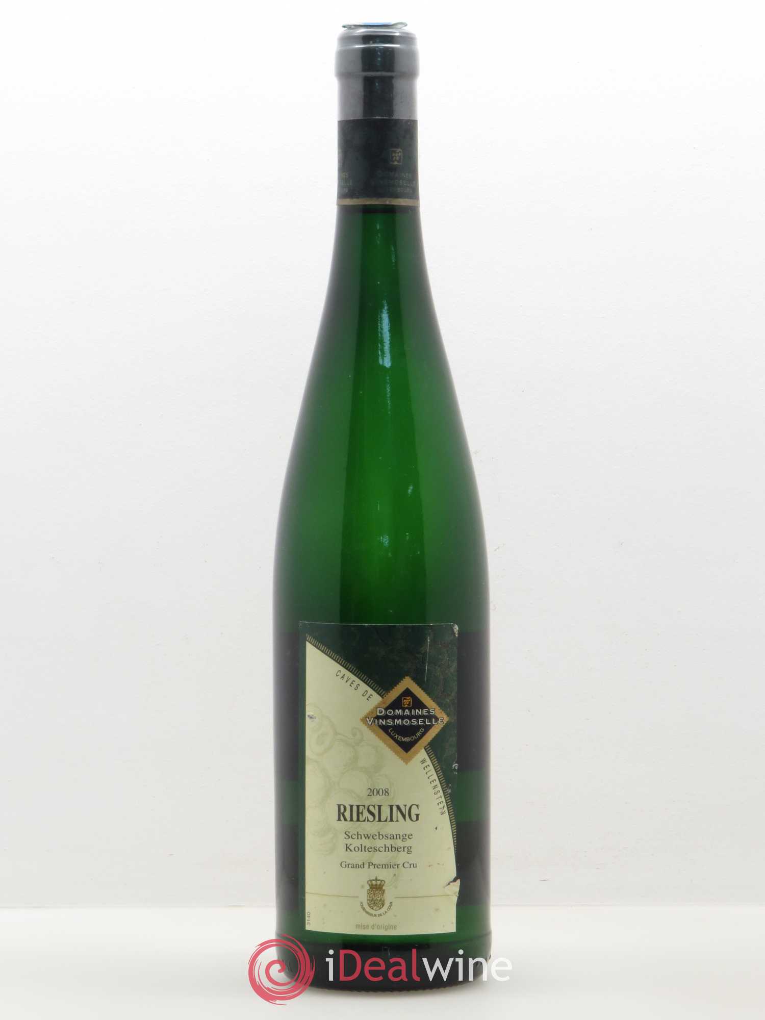 Riesling Grand Cru Schwebsange Kolteschberg Caves De Wellenstein 2008 - Posten von 1 Flasche - 0