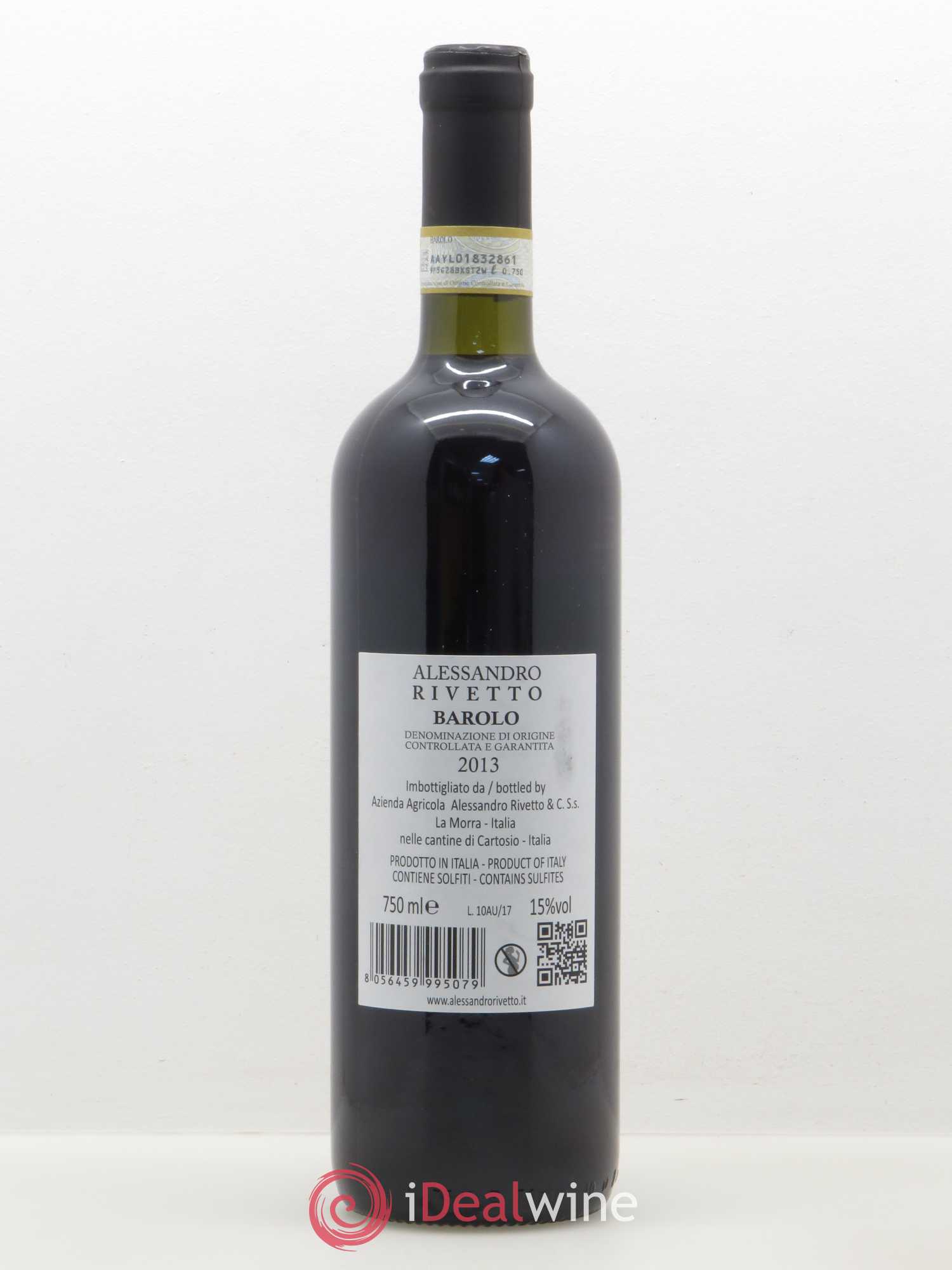 Barolo DOCG DOCG Alessandro Rivetto (sans prix de réserve) 2013 - Lotto di 1 bottiglia - 1