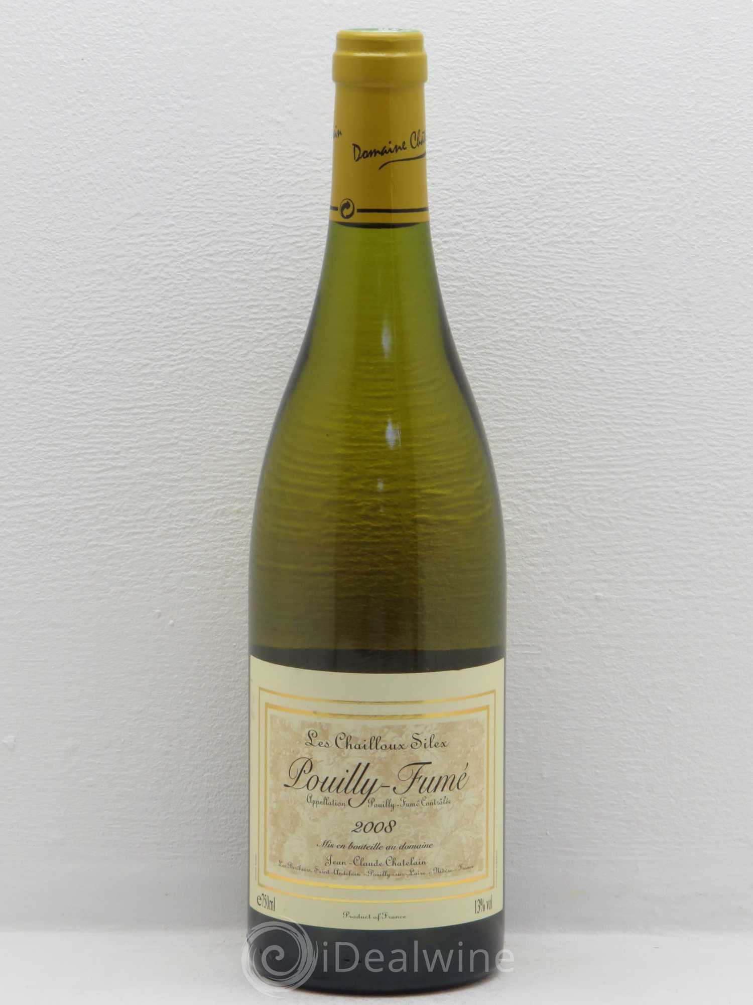 Pouilly-Fumé Les Chailloux Silex J.C. Chatelain 2008 - Posten von 1 Flasche - 0