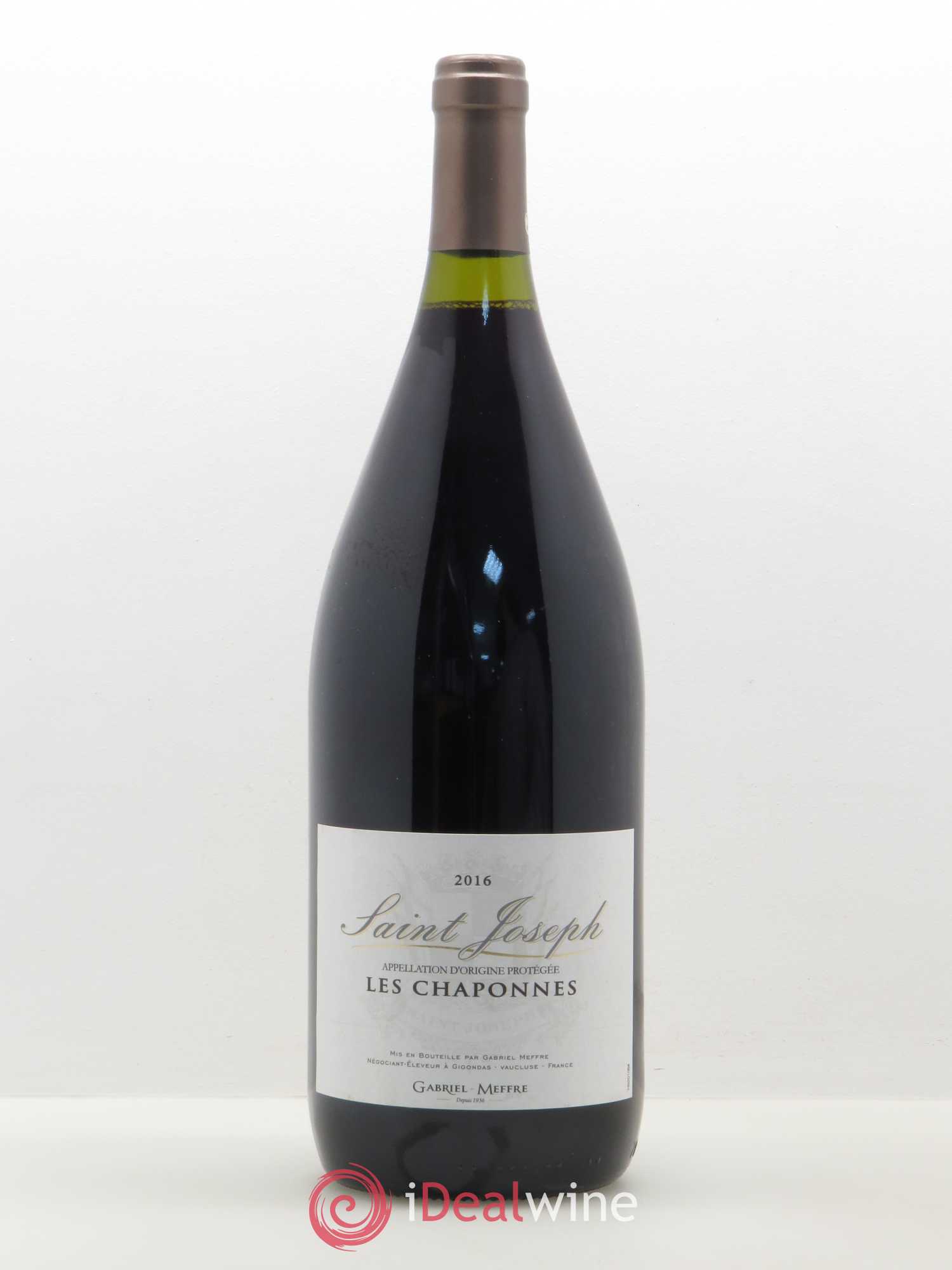 Saint-Joseph Les Chaponnes Domaine Meffre 2016 - Posten von 1 Magnum - 0