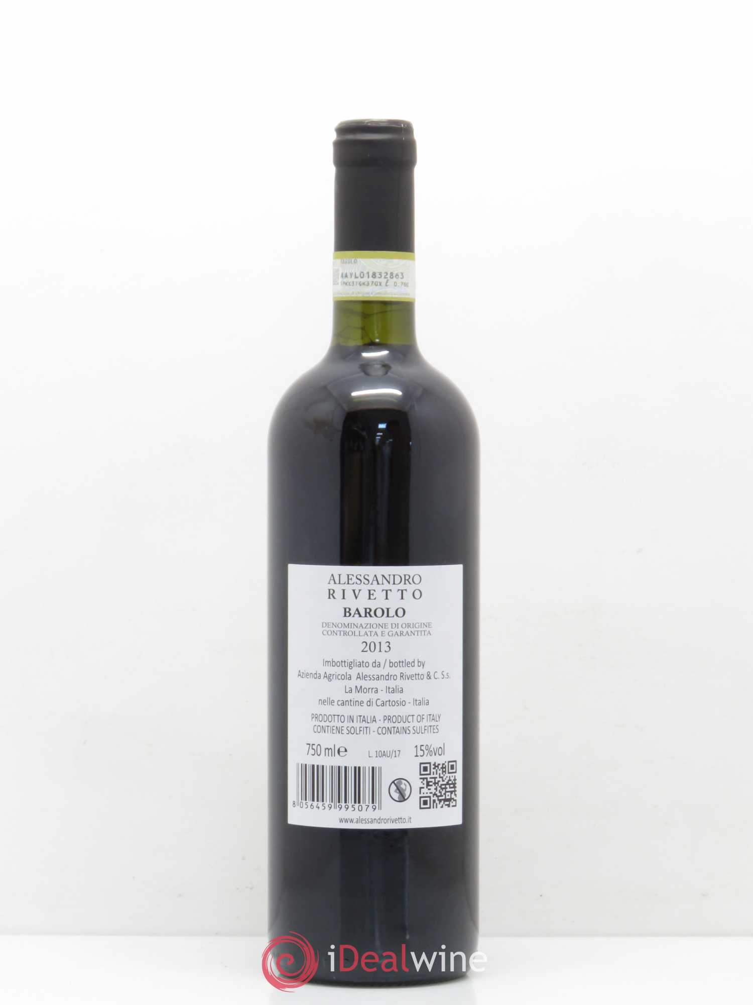 Barolo DOCG Alessandro Riveto 2013 - Lot of 1 bottle - 1