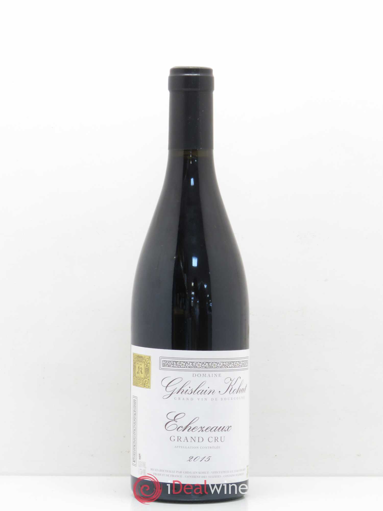 Echezeaux Grand Cru Domaine Ghislain Kohut 2015 - Lot de 1 bouteille - 0