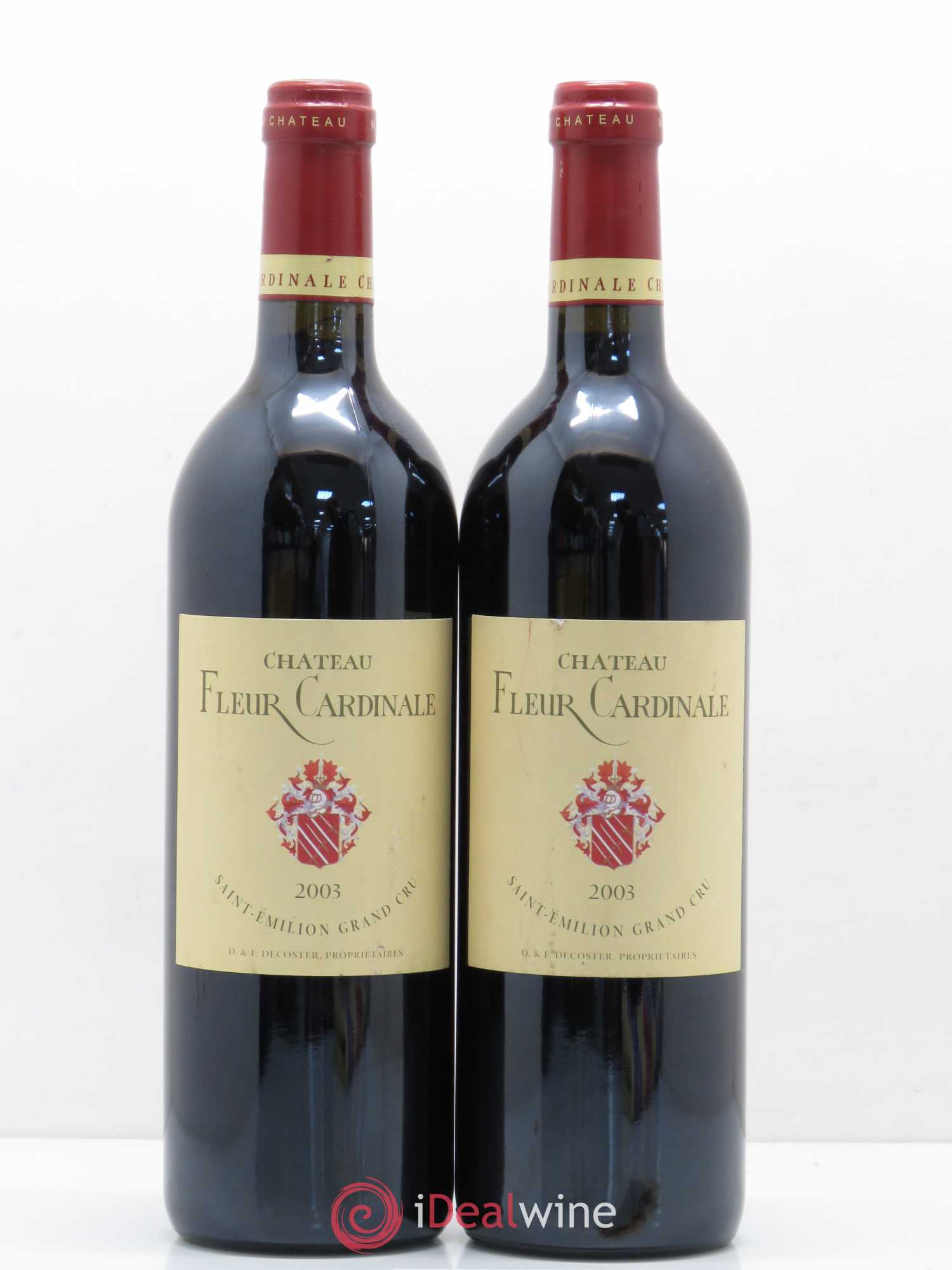 Château Fleur Cardinale Grand Cru Classé 2003 - Lot de 2 bouteilles - 0