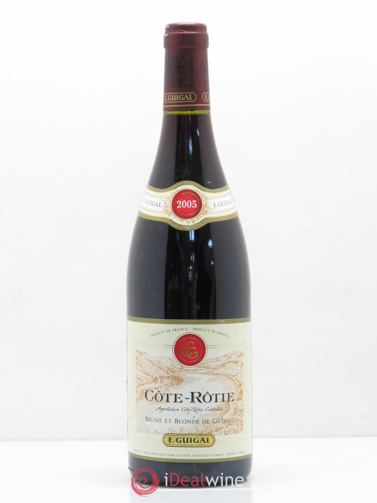 Côte-Rôtie Côtes Brune et Blonde Guigal 2005 - Lot de 1 bouteille - 0