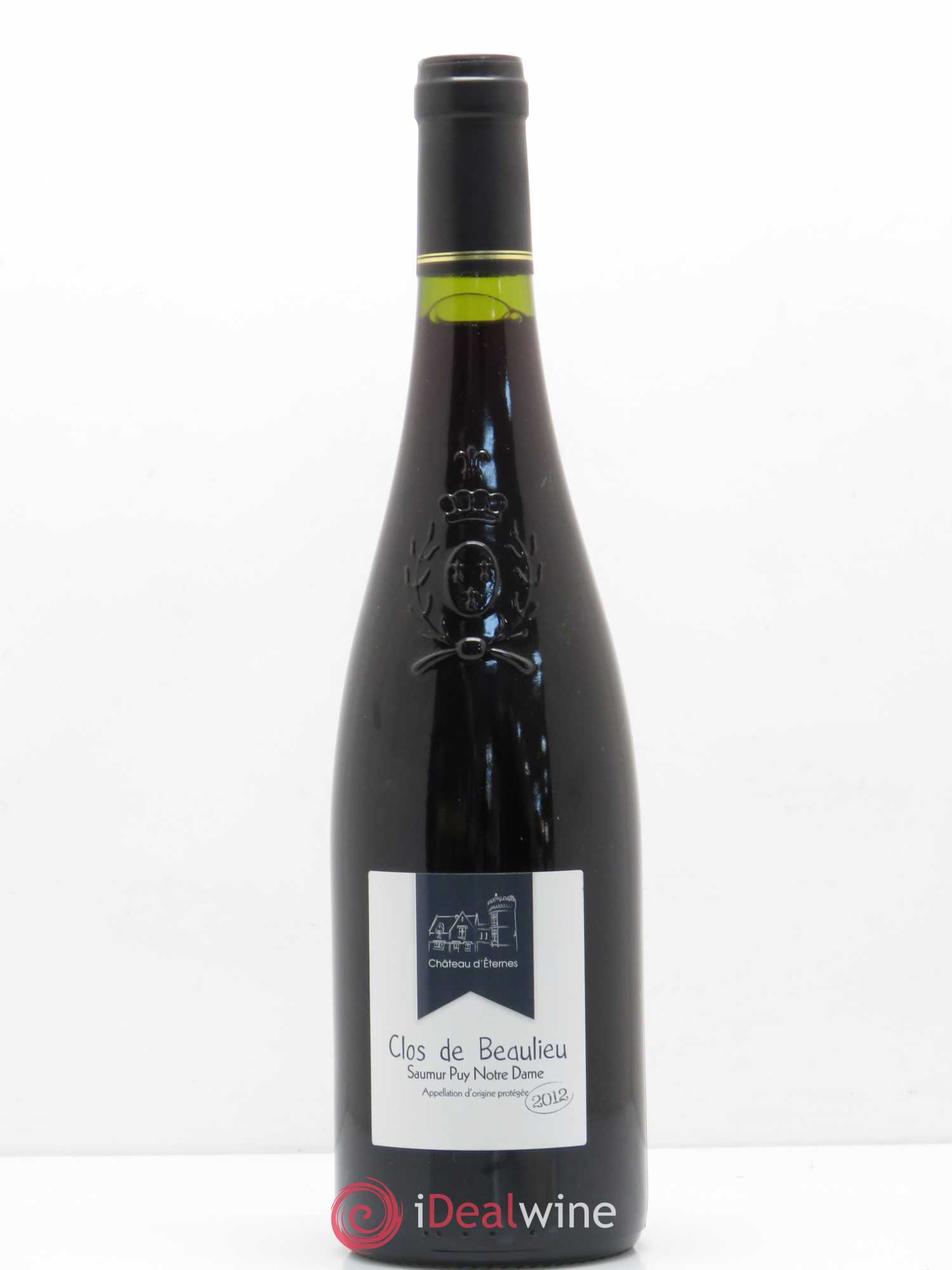 Saumur Puy Notre Dame Chateau d'Eternes Clos de Beaulieu (sans prix de réserve) 2012 - Posten von 1 Flasche - 0