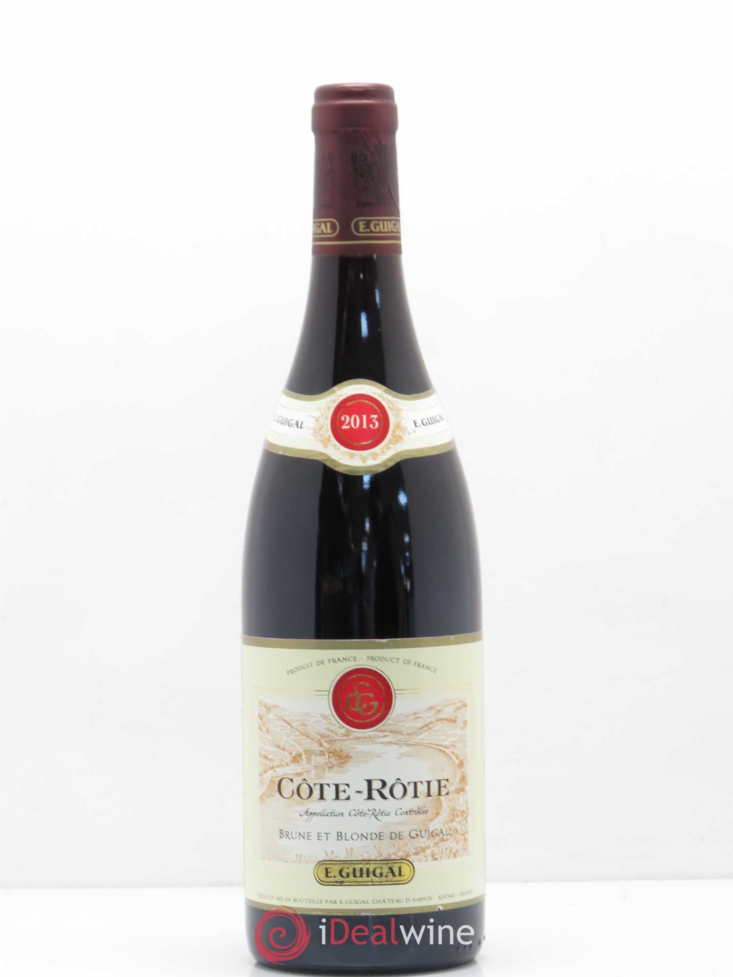Côte-Rôtie Côtes Brune et Blonde Guigal 2013 - Lot de 1 bouteille - 0