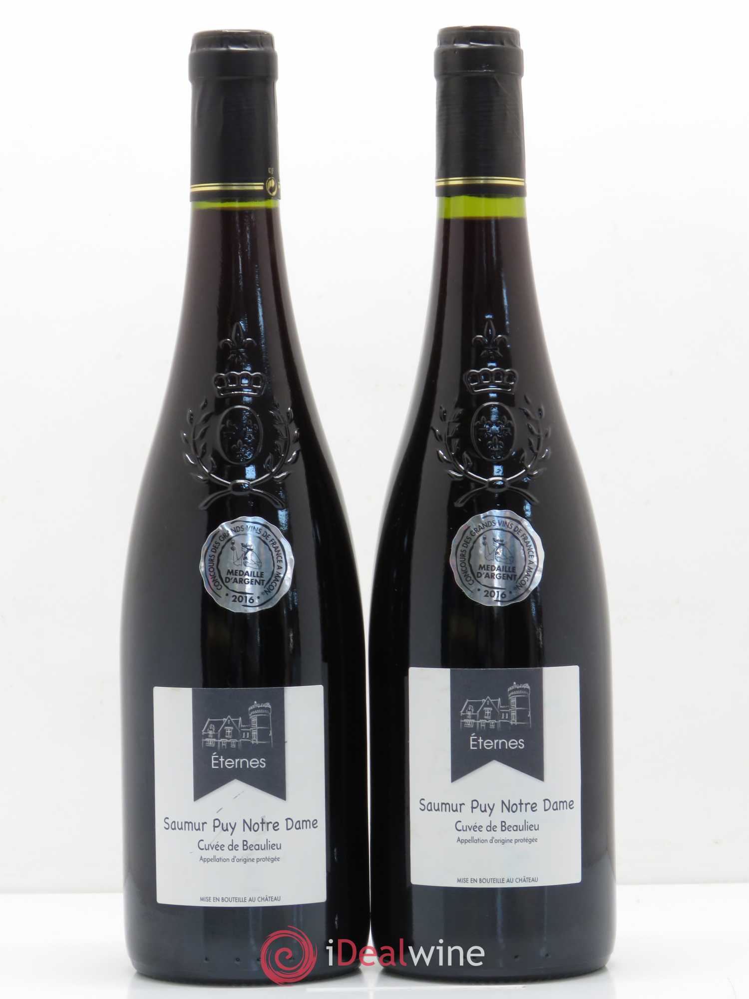 Saumur Puy Notre Dame Chateau d'Eternes Cuvée de Beaulieu 2015 - Posten von 2 Flaschen - 0