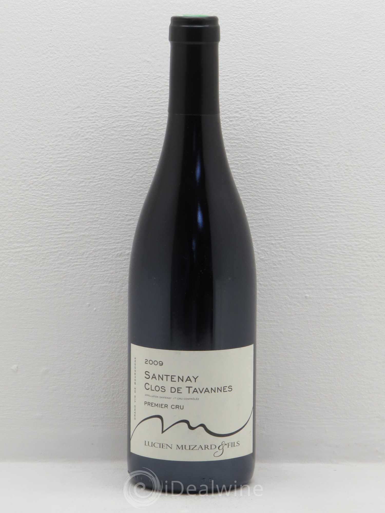 Santenay 1er Cru Clos de Tavannes Lucien Muzard et Fils 2009 - Lot de 1 bouteille - 0
