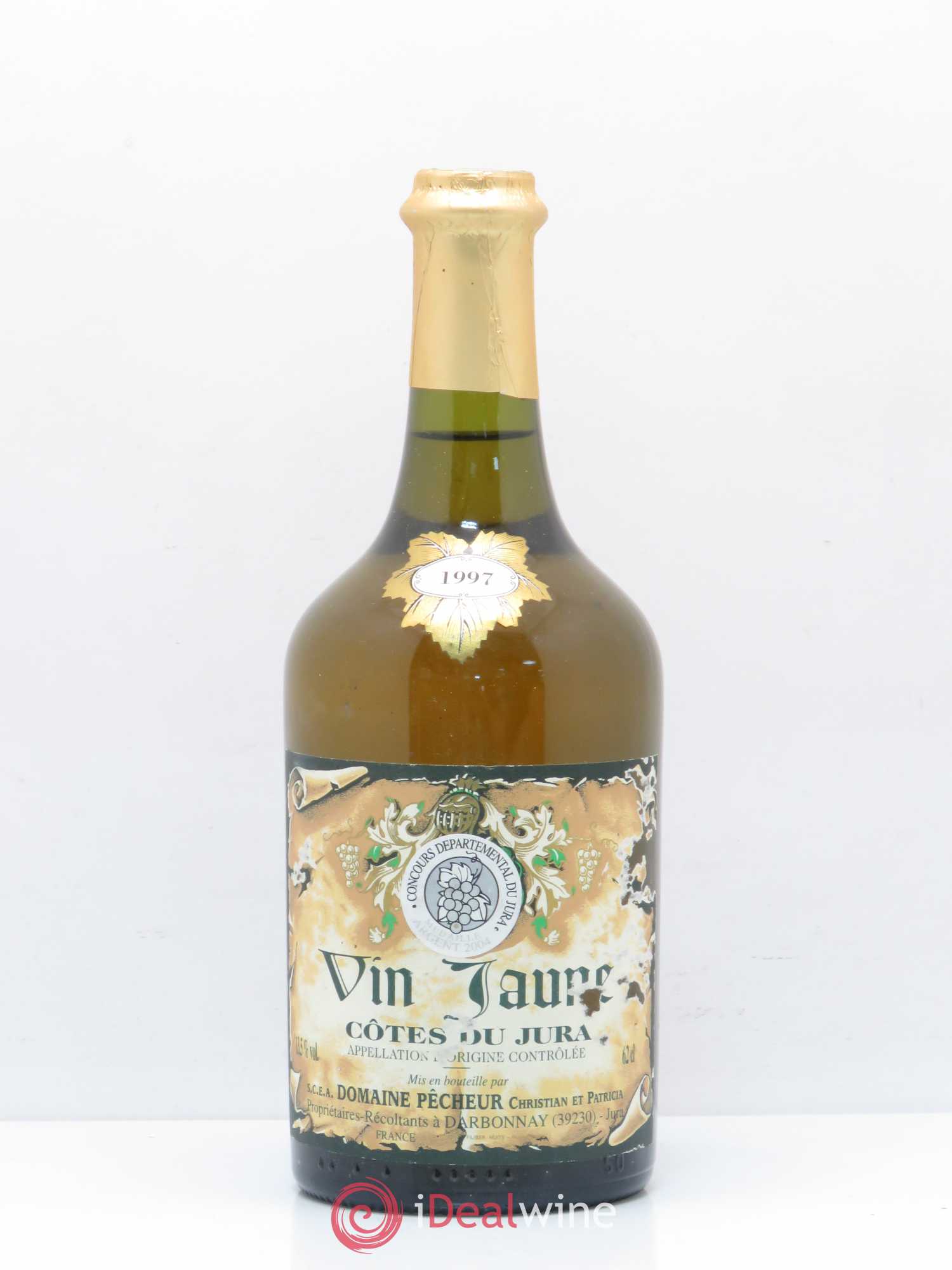 Côtes du Jura Vin Jaune Domaine Pecheur (sans prix de réserve) 1997 - Posten von 1 Flasche - 0