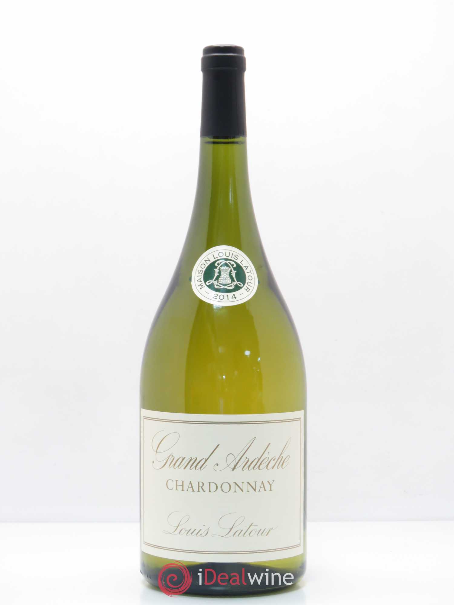 Rhône IGP Ardèche Chardonnay Louis Latour 2014 - Posten von 1 Magnum - 0