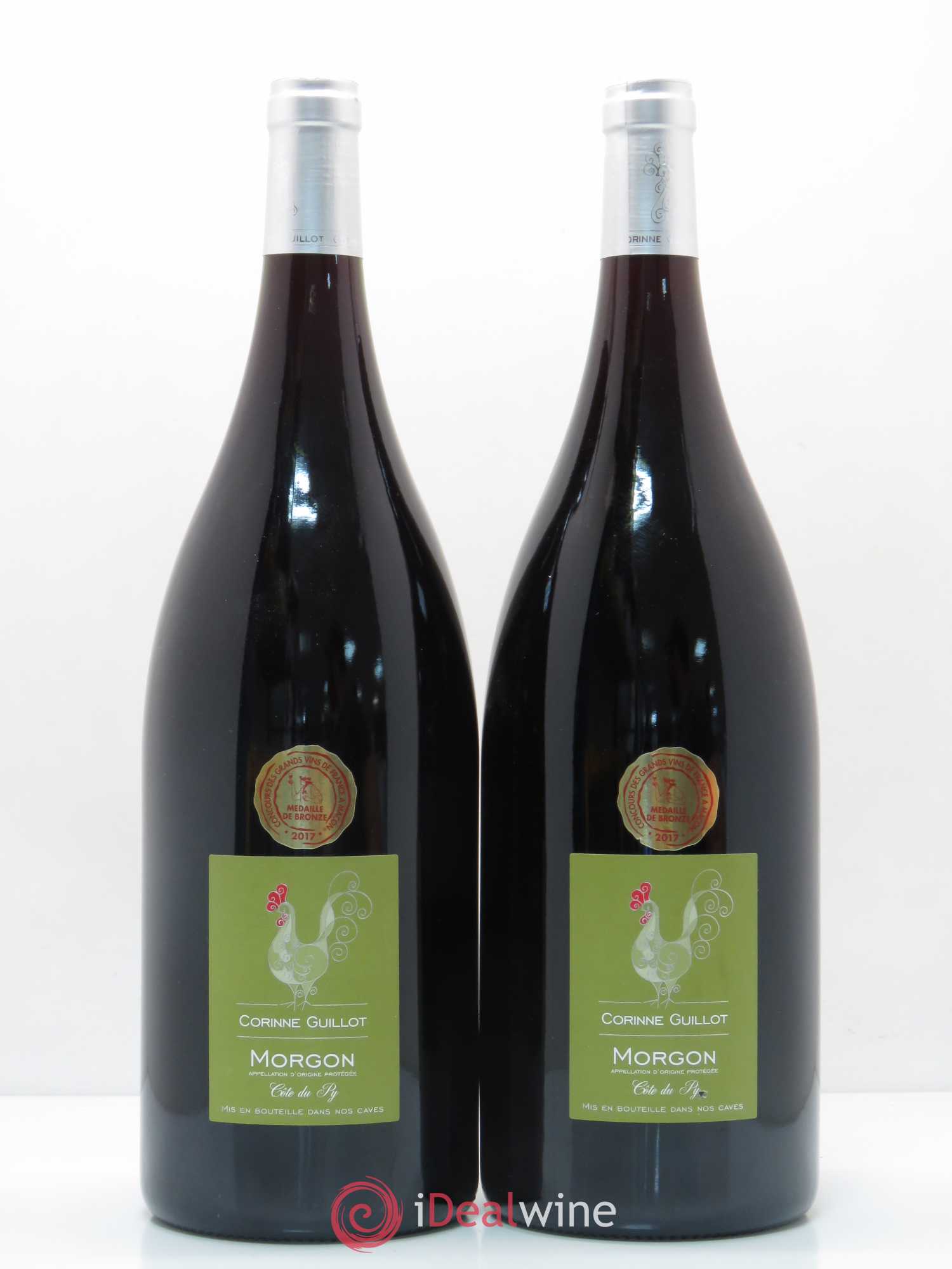 Morgon Cote du Py Corinne Guillot 2016 - Posten von 2 Magnum - 0