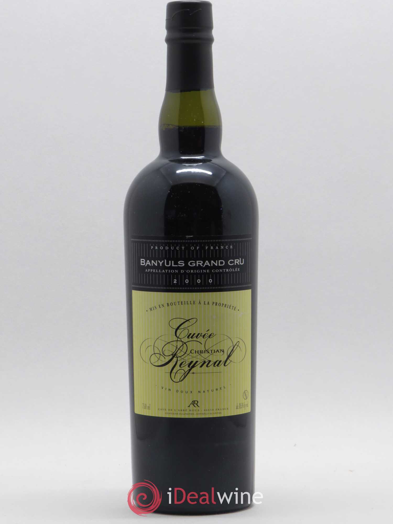 Banyuls Grand Cru Cuvée Christian Reynal Cave de l'Abbé Rous 2000 - Lot of 1 bottle - 0