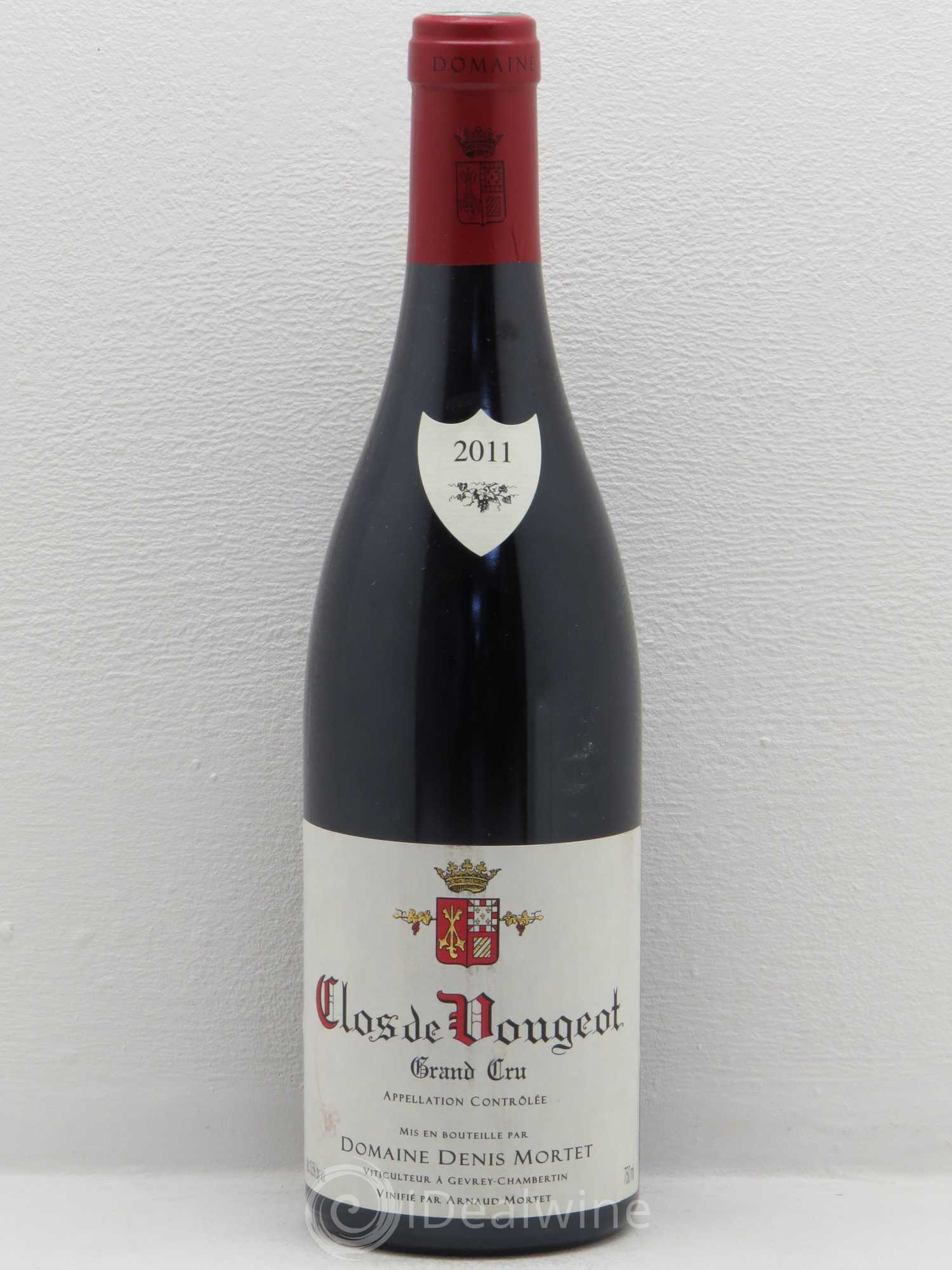 Clos de Vougeot Grand Cru Denis Mortet (Domaine) 2011 - Lot de 1 bouteille - 0