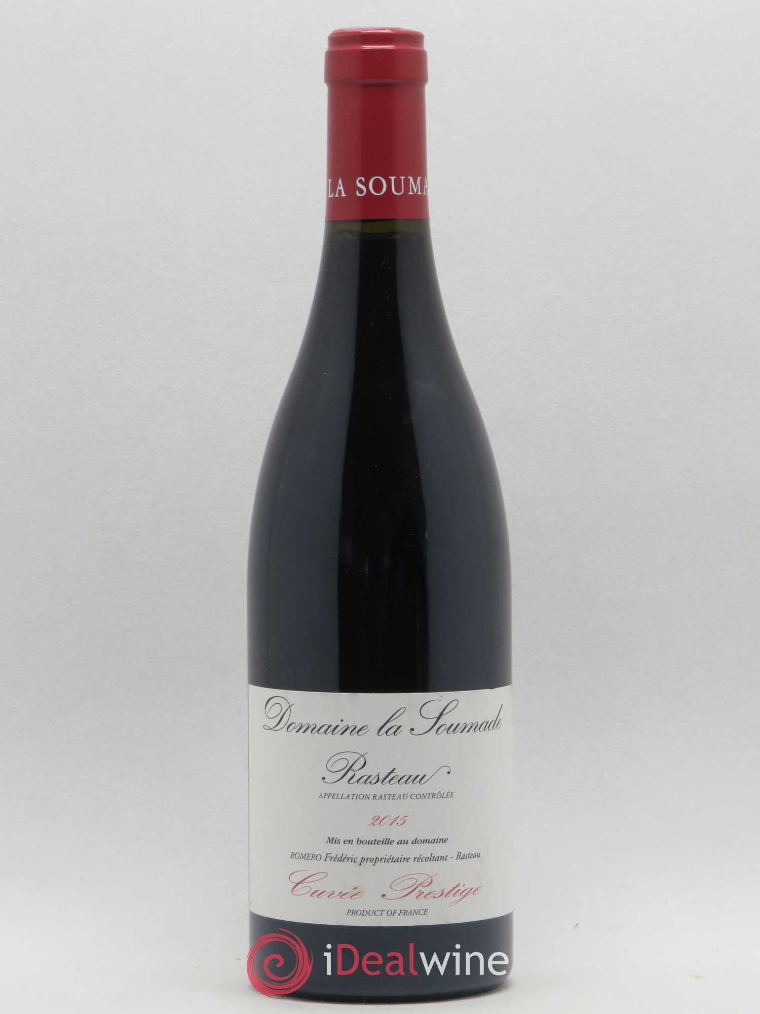 Rasteau Cuvée Prestige La Soumade (Domaine) 2015 - Posten von 1 Flasche - 0