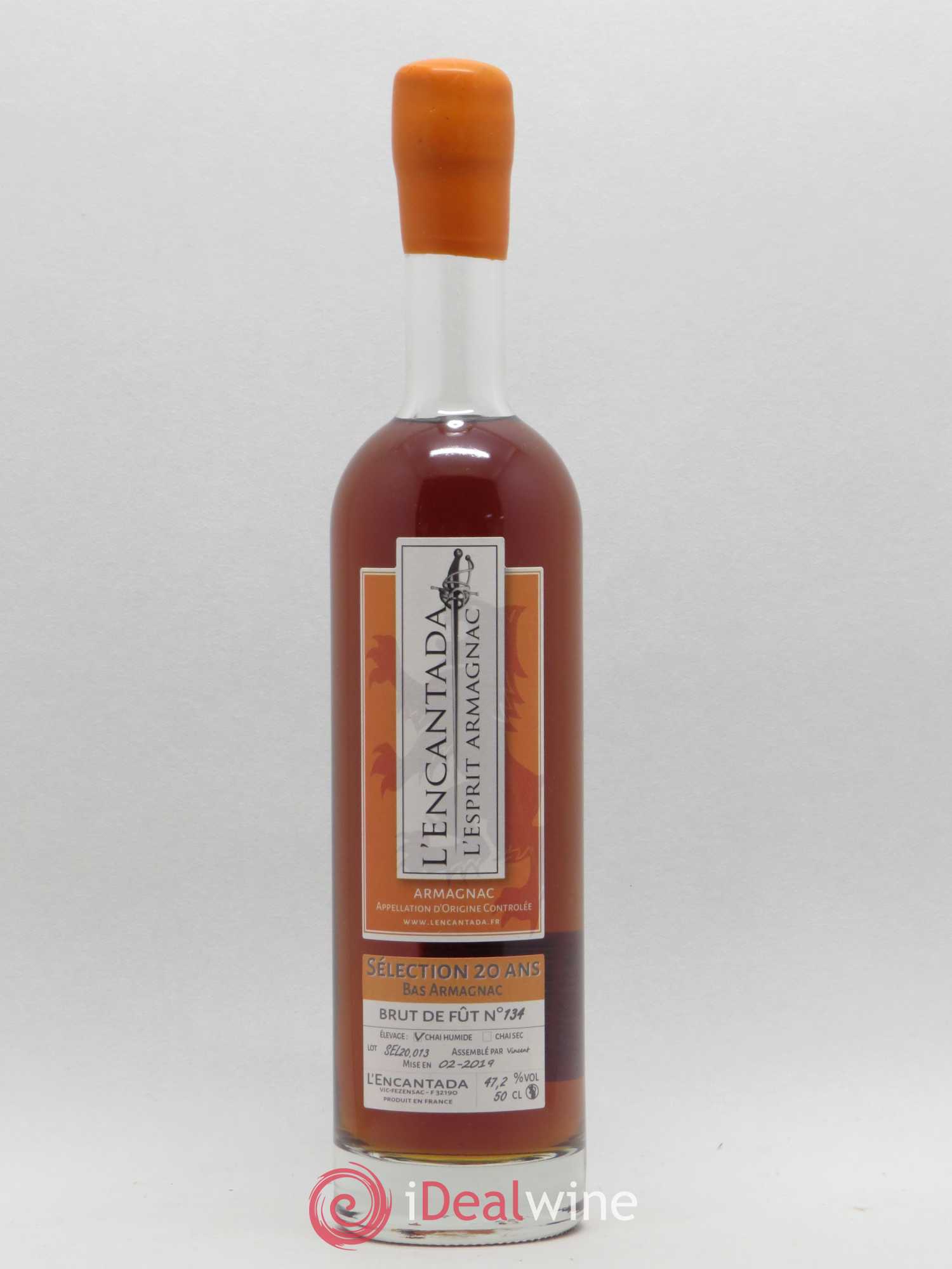 Bas-Armagnac L'Encantada Sélection 20 ans - Posten von 1 Flasche - 0
