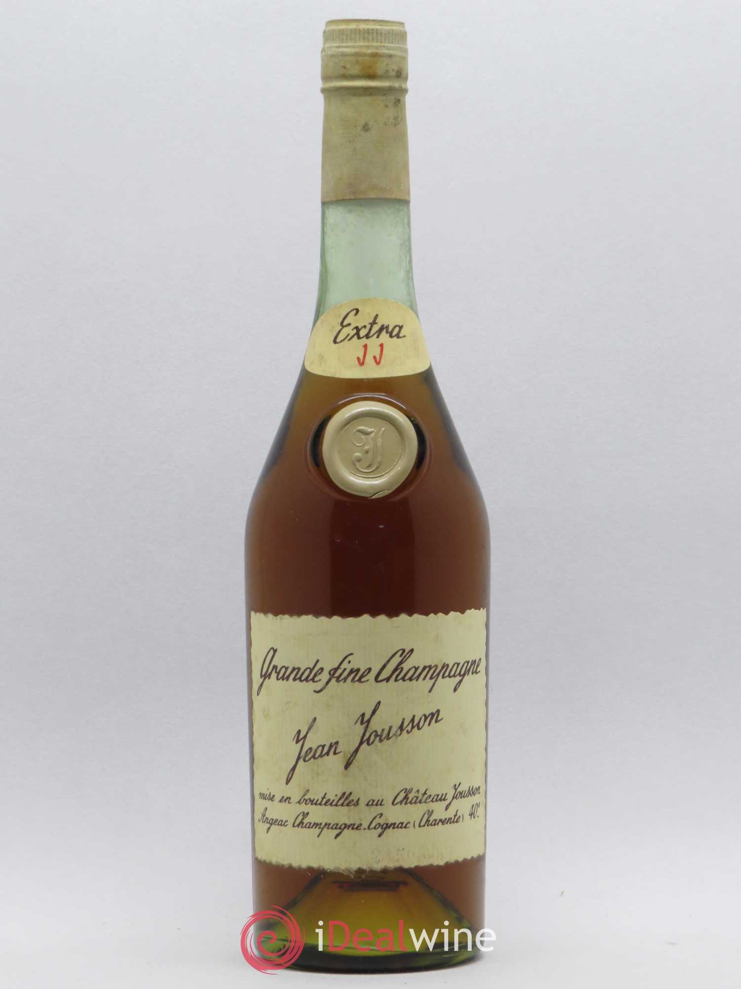 Cognac Grande Fine Champagne Château Joussou Extra VV - Posten von 1 Flasche - 0