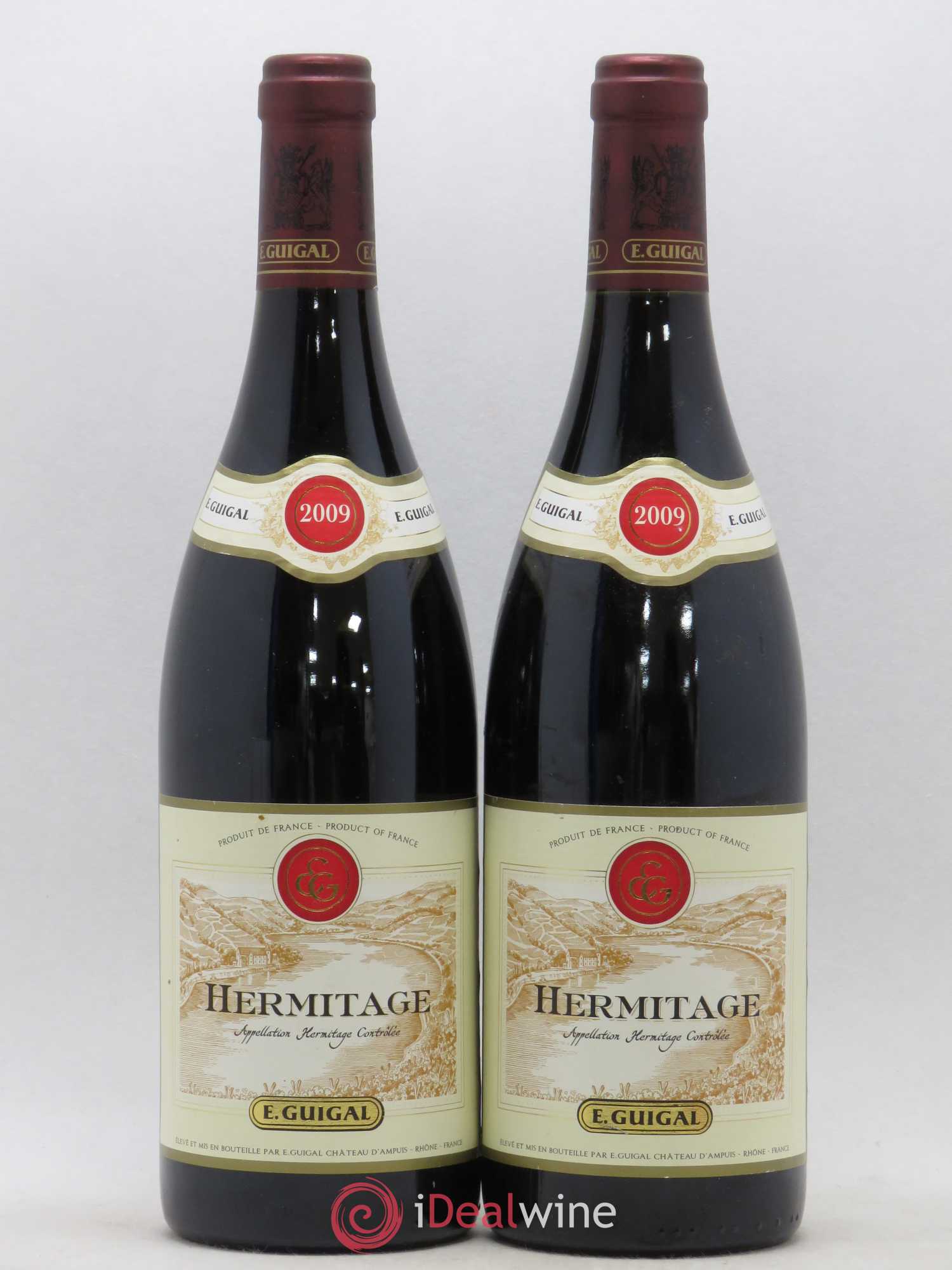 Hermitage Guigal (sans prix de réserve) 2009 - Lot de 2 bouteilles - 0
