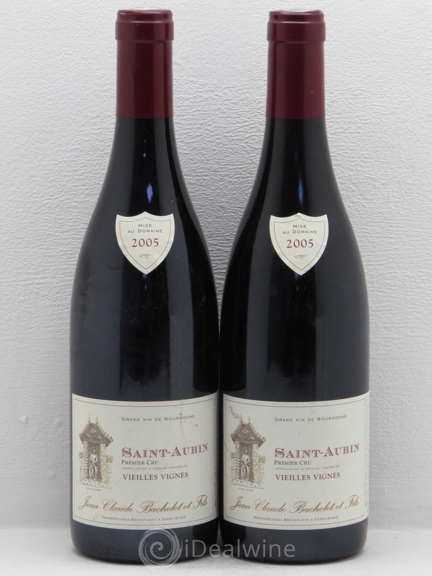 Saint-Aubin 1er Cru Vielles Vignes bachelet 2005 - Posten von 2 Flaschen - 0