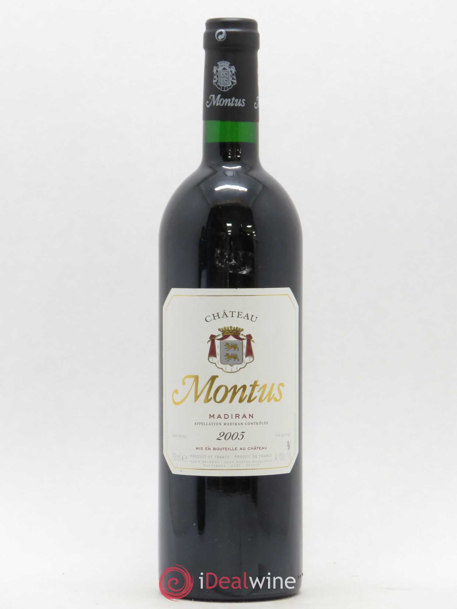 Madiran Château Montus Alain Brumont 2005 - Lot de 1 bouteille - 0
