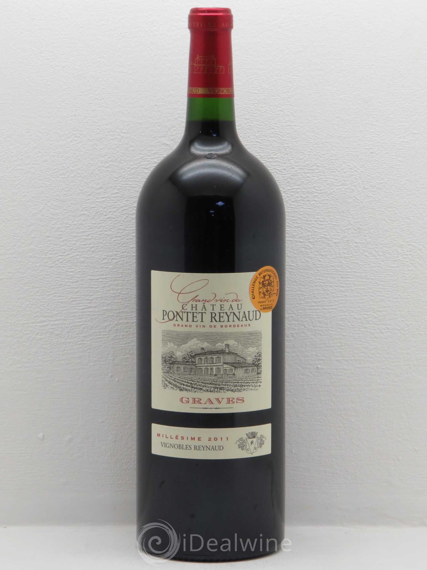 Graves Chateau Pontet Domaine Raynaud 2011 - Posten von 1 Magnum - 0
