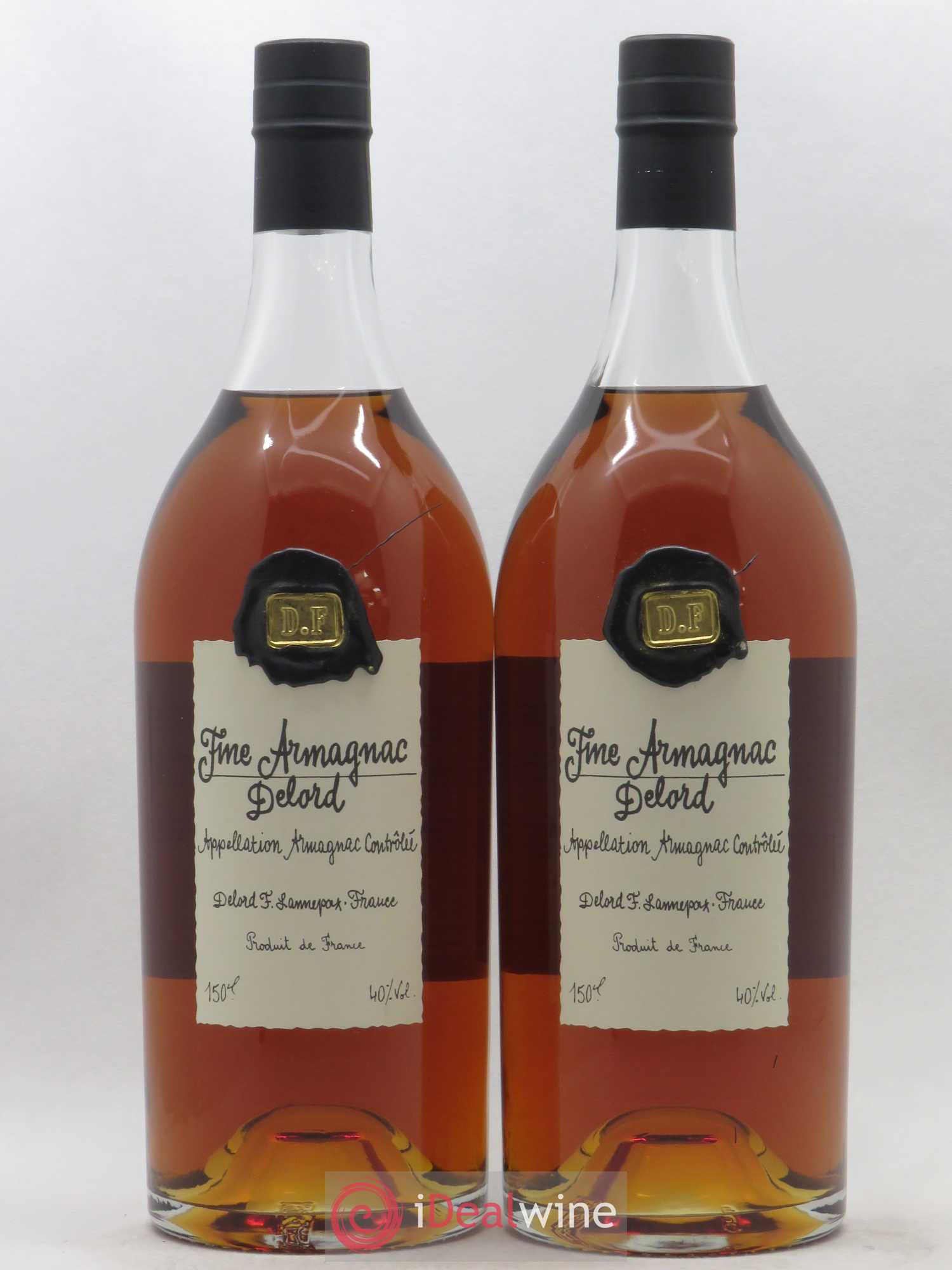 Armagnac Fine Armagnac Delord - Lot of 2 magnums - 0