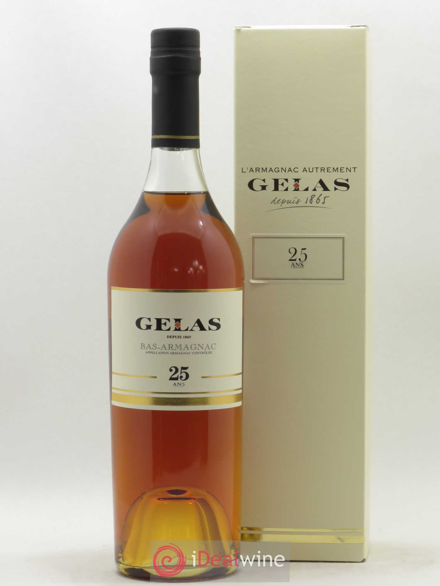 Bas-Armagnac Gelas 25 ans - Lot of 1 bottle - 1