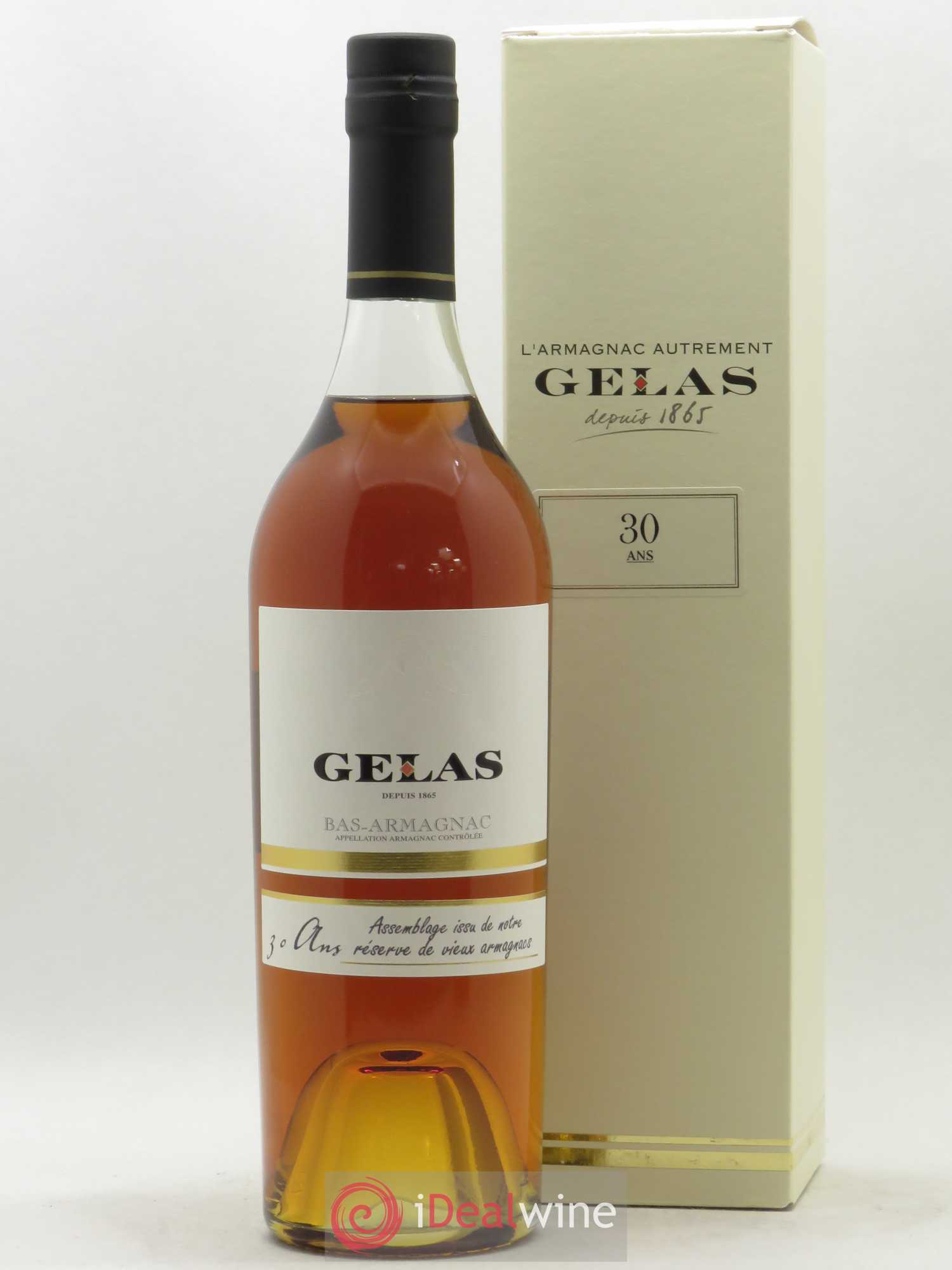 Bas-Armagnac Gelas 30 ans - Lot de 1 bouteille - 1