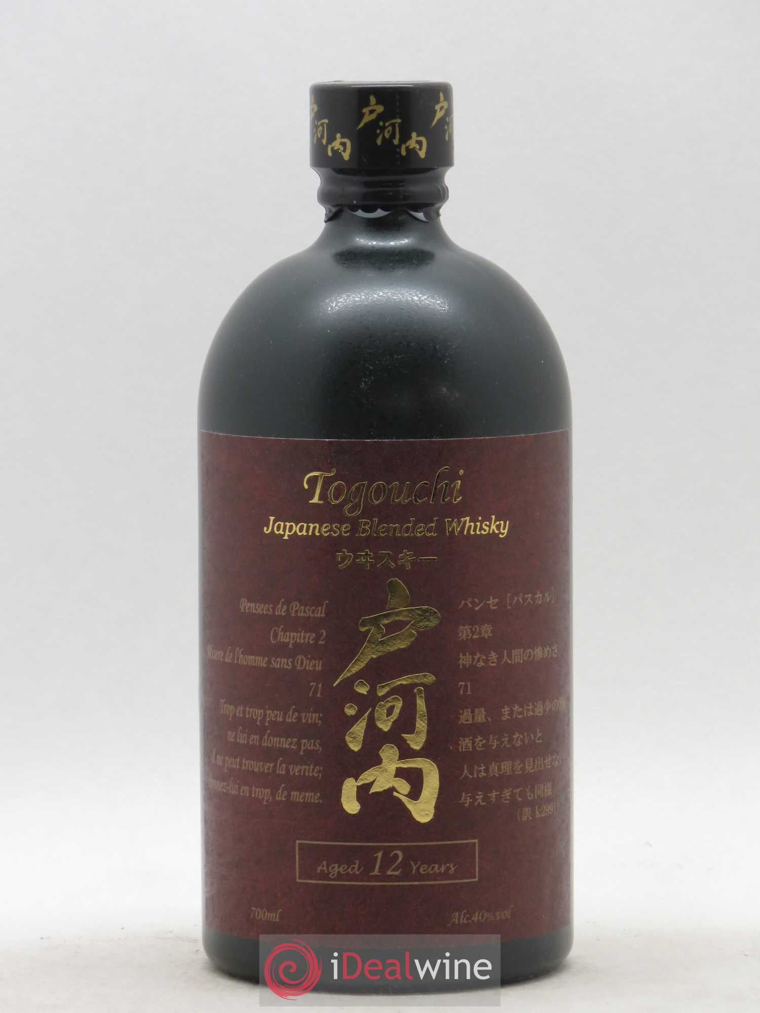 Whisky Malt et Grain Togouchi 12 ans - Posten von 1 Flasche - 0