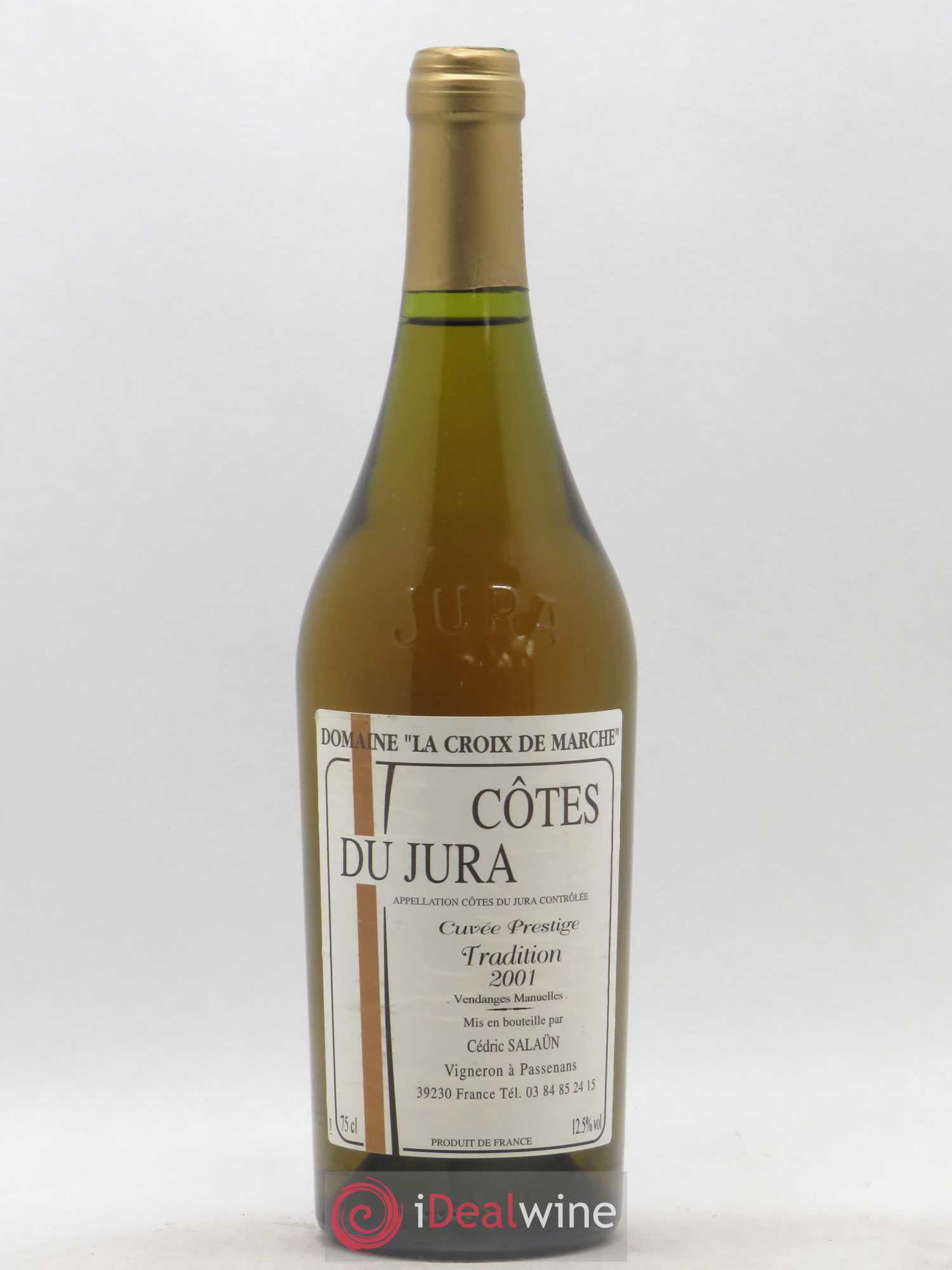 Côtes du Jura Cuvée Prestige Tradition Domaine La Croix de Marche Cédric Salaun 2001 - Posten von 1 Flasche - 0