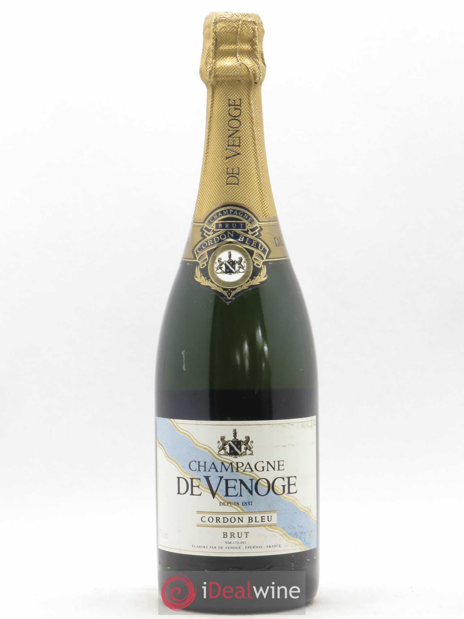 Champagne De Venoge Cordon Bleu Brut - Posten von 1 Flasche - 0
