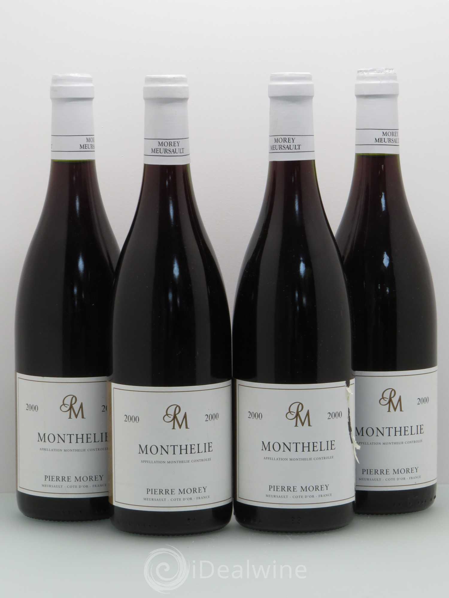 Monthélie Pierre Morey (Domaine) 2000 - Lot de 4 bouteilles - 0