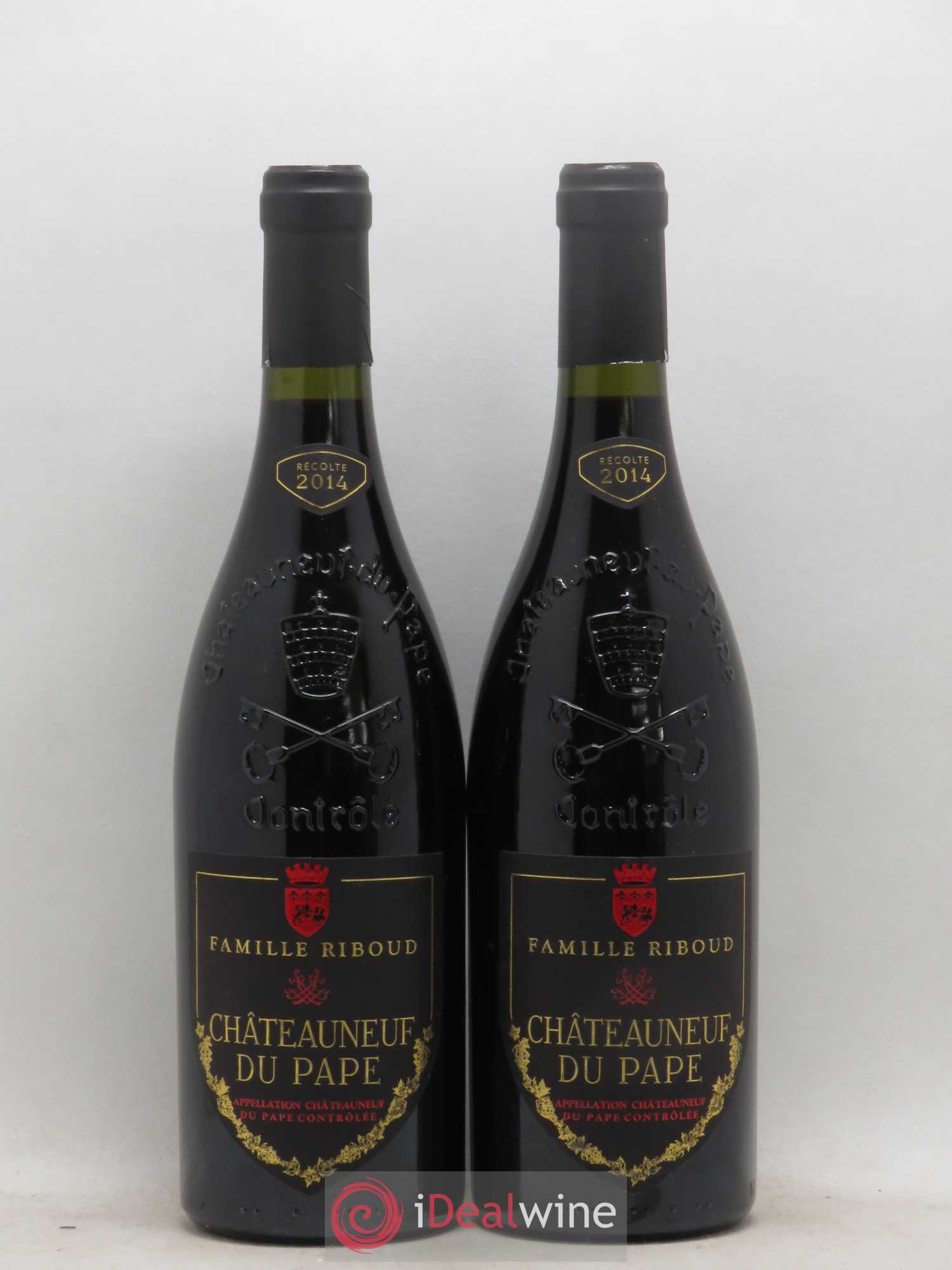 Châteauneuf-du-Pape Famille Riboud 2014 - Lot de 2 bouteilles - 0