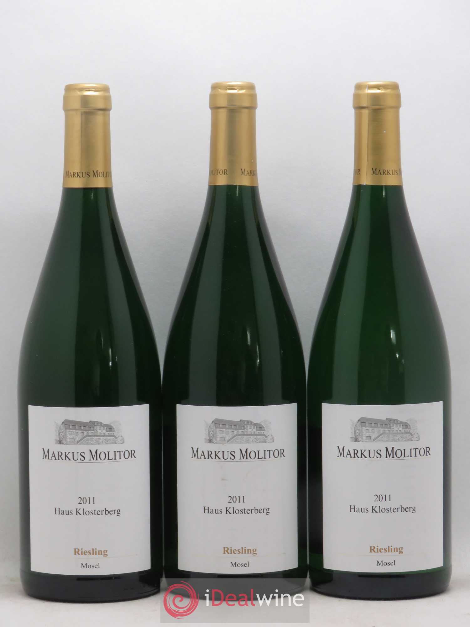 Riesling Markus Molitor Haus Klosterberg White Capsule 2017 - Posten von 3 Liter - 0