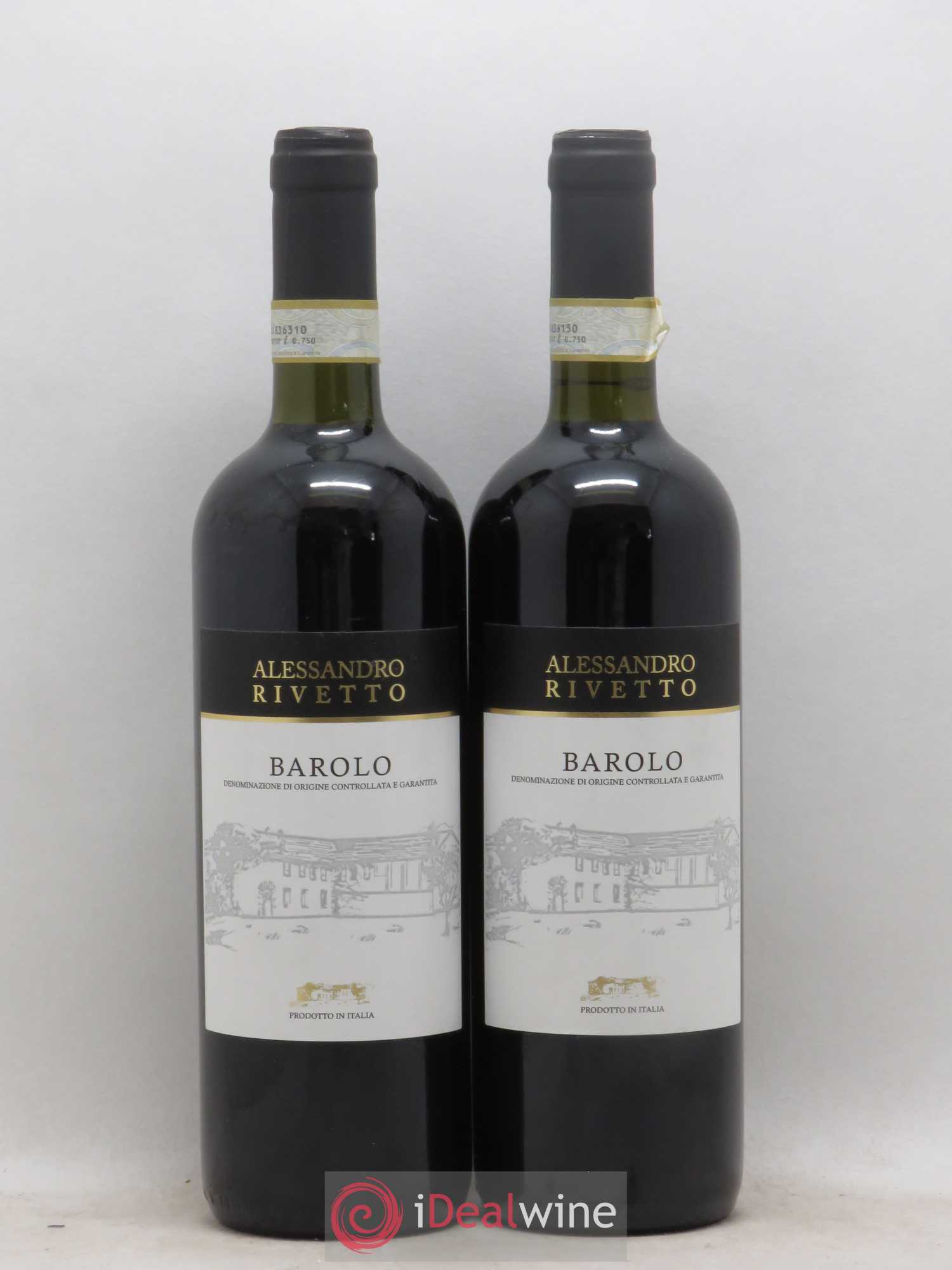 Barolo Alessandro Rivetto 2013 - Lot de 2 bouteilles - 0