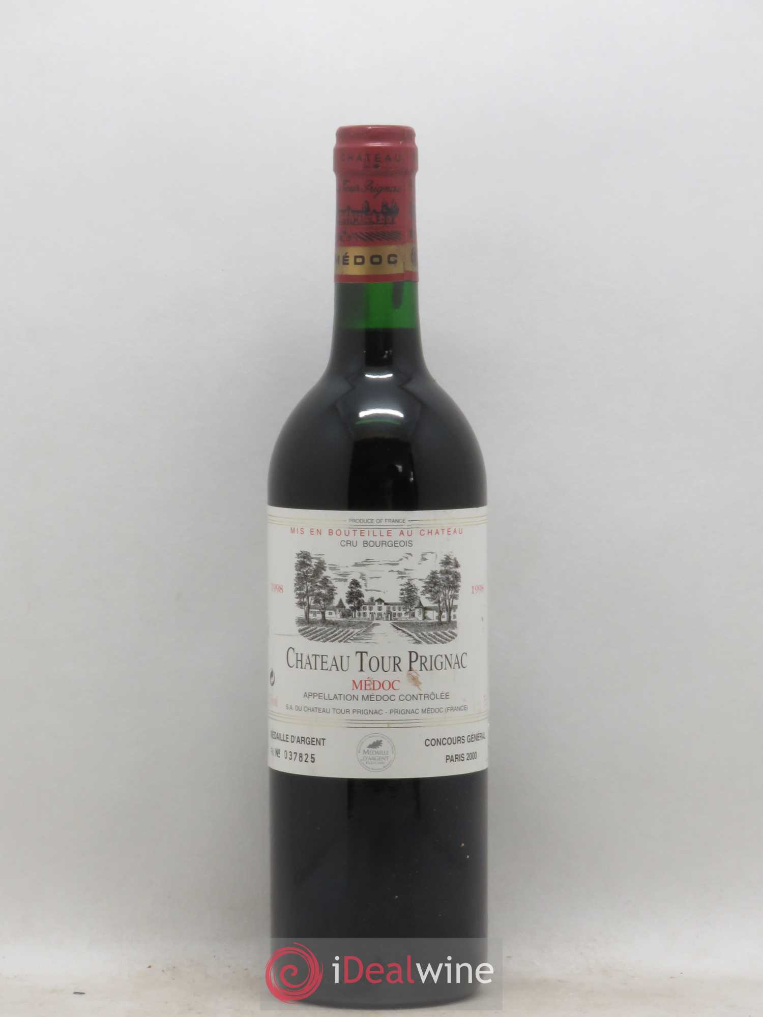Château Tour Prignac Cru Bourgeois (sans prix de réserve) 1998 - Lot de 1 bouteille - 0