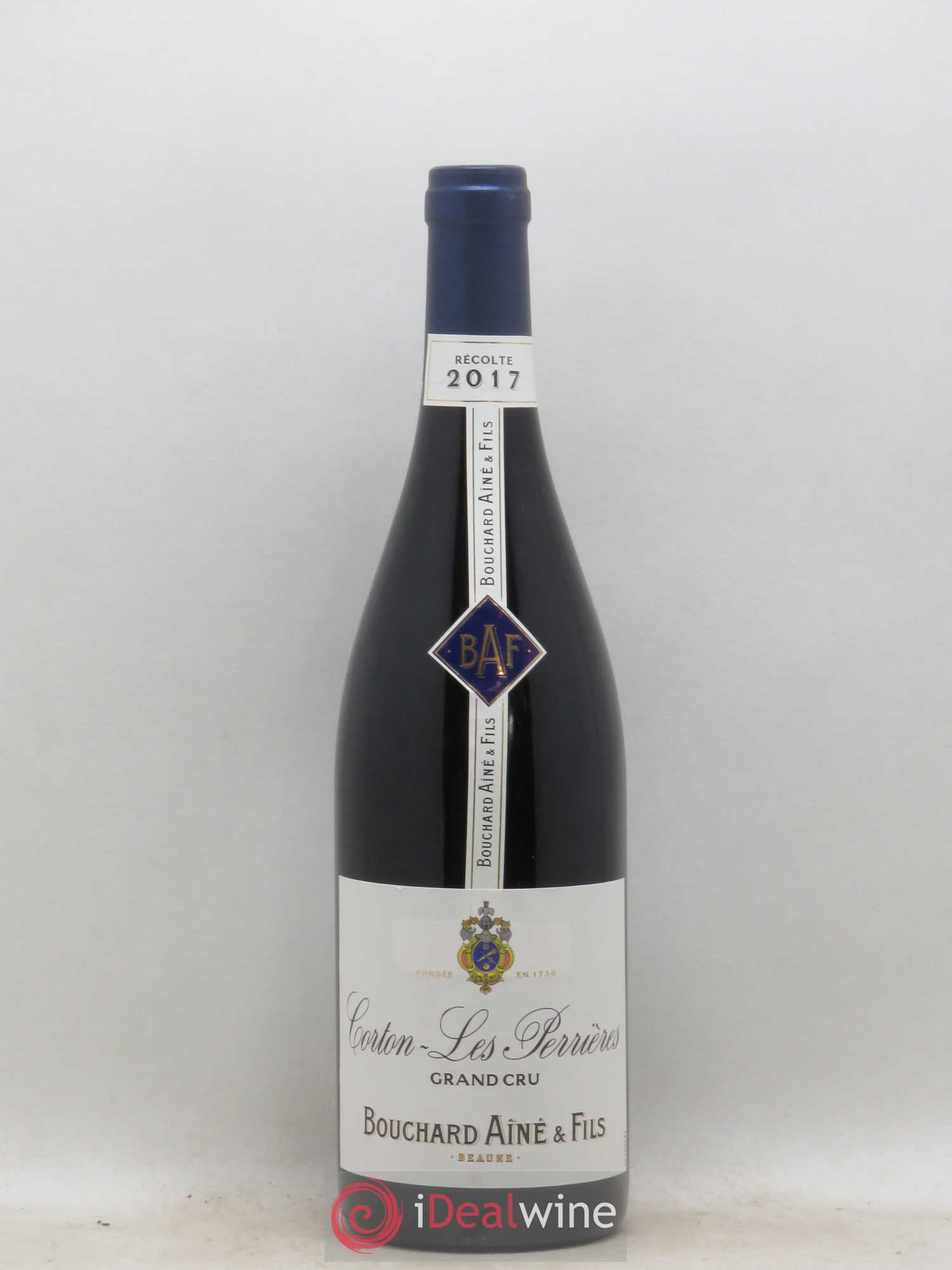 Corton Grand Cru Les Perrières Bouchard Ainé et Fils 2017 - Posten von 1 Flasche - 0
