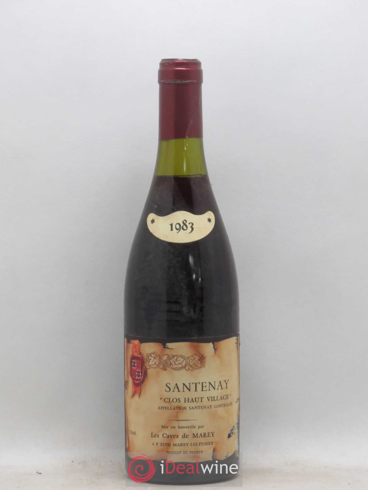 Santenay Clos Haut Village' Les Caves de Marey 1983 - Posten von 1 Flasche - 0