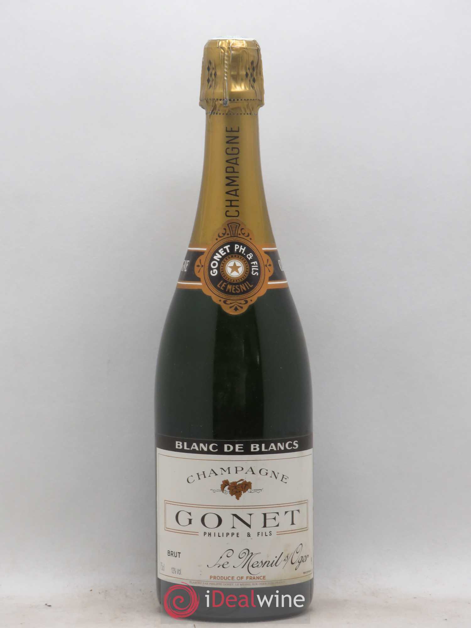 Champagne Brut Blanc de Blancs Philippe Gonet - Posten von 1 Flasche - 0