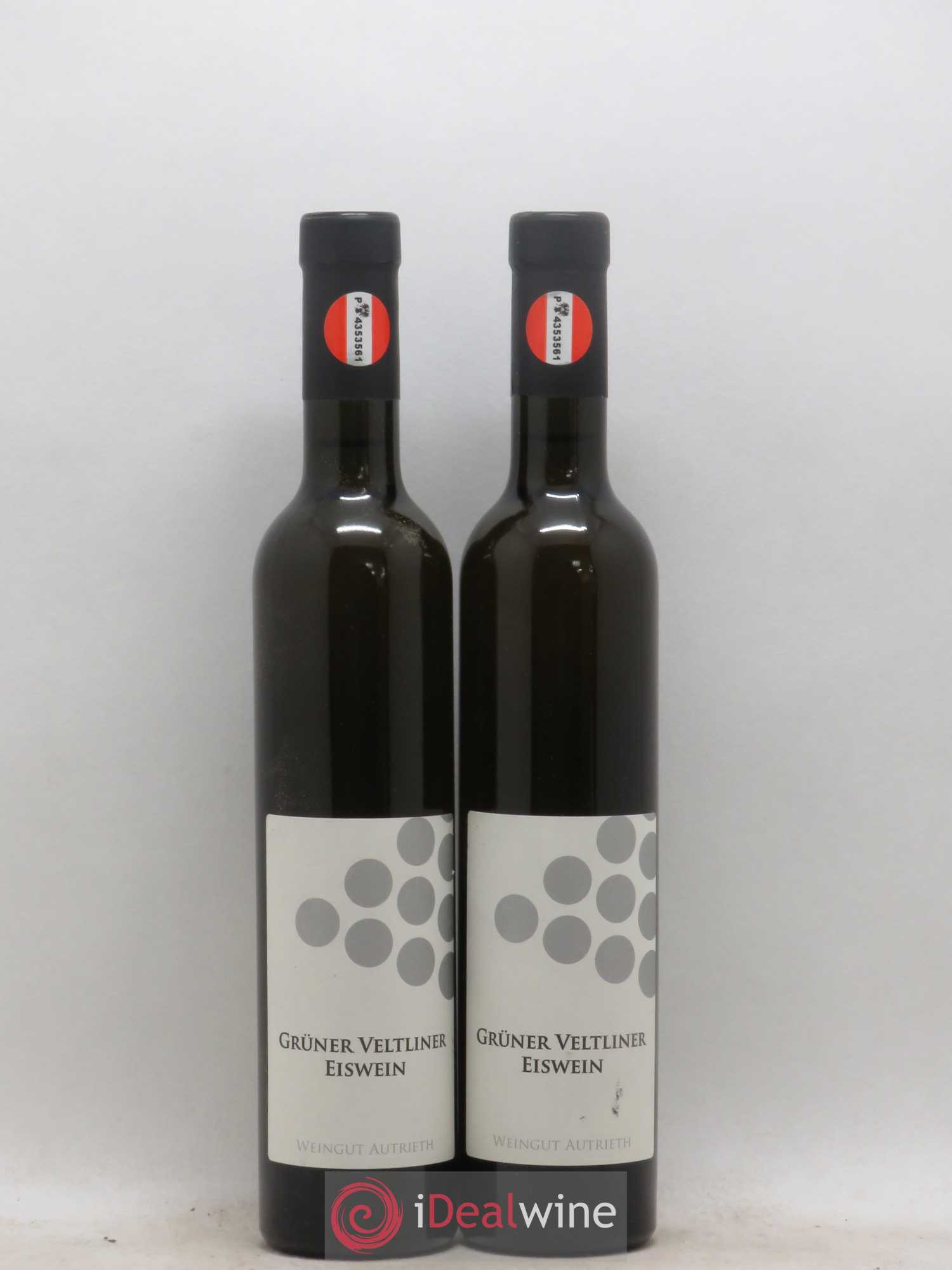 Autriche Eiswein Gruner Veltliner Weingut Autrieth (sans prix de réserve) 2015 - Posten von 2 Demi-Flaschen - 0