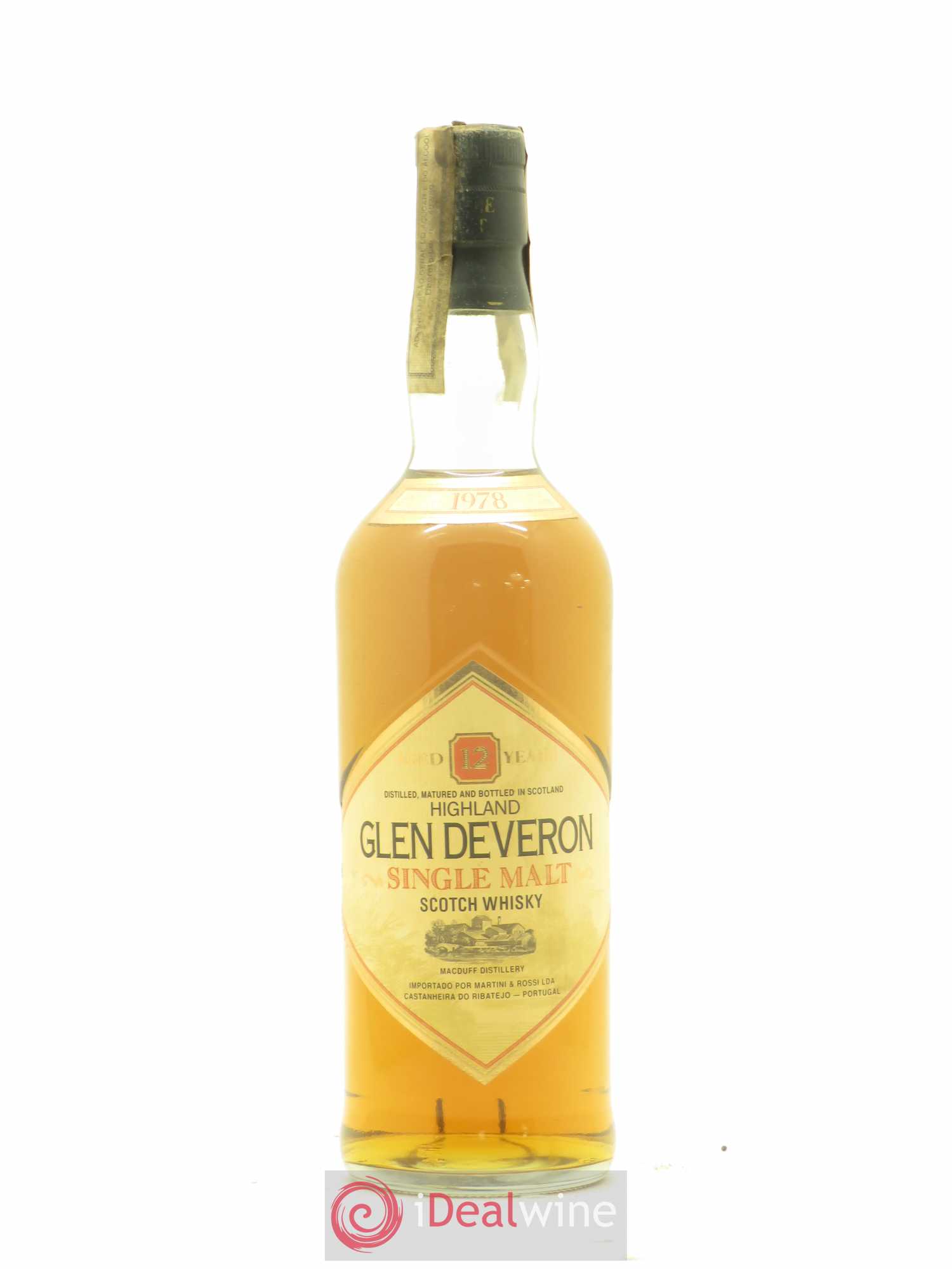 Whisky Glen Deveron Single Malt 12 ans d'age 1978 - Posten von 1 Flasche - 1