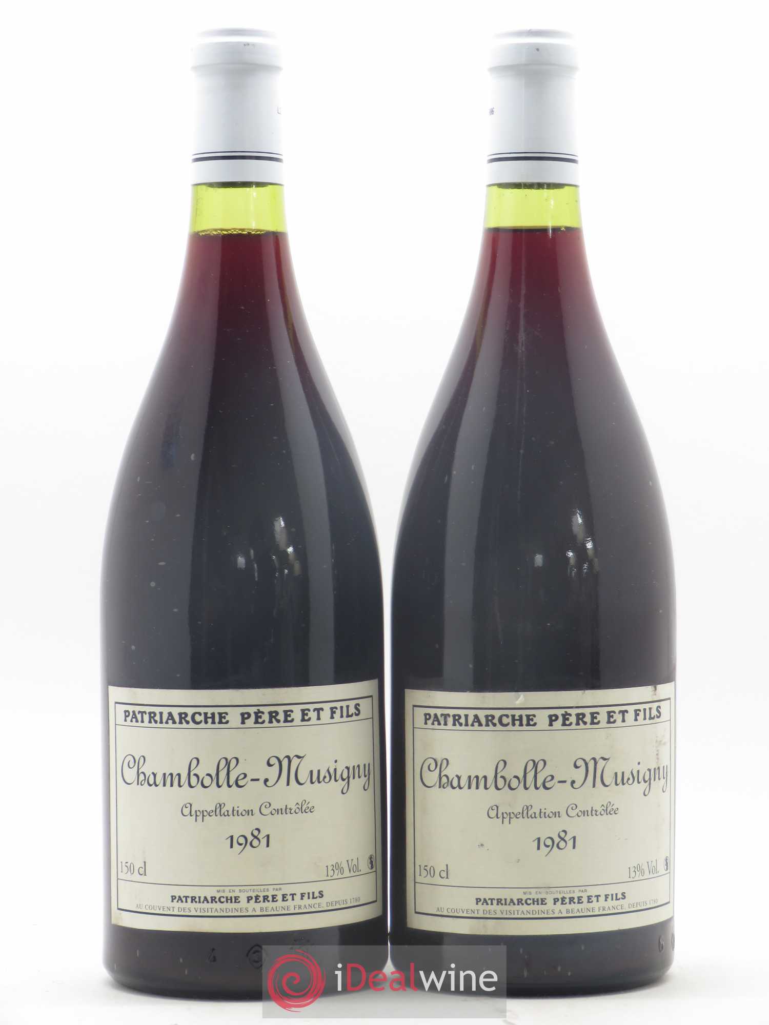 Chambolle-Musigny Patriarche Père et Fils 1981 - Posten von 2 Magnum - 0